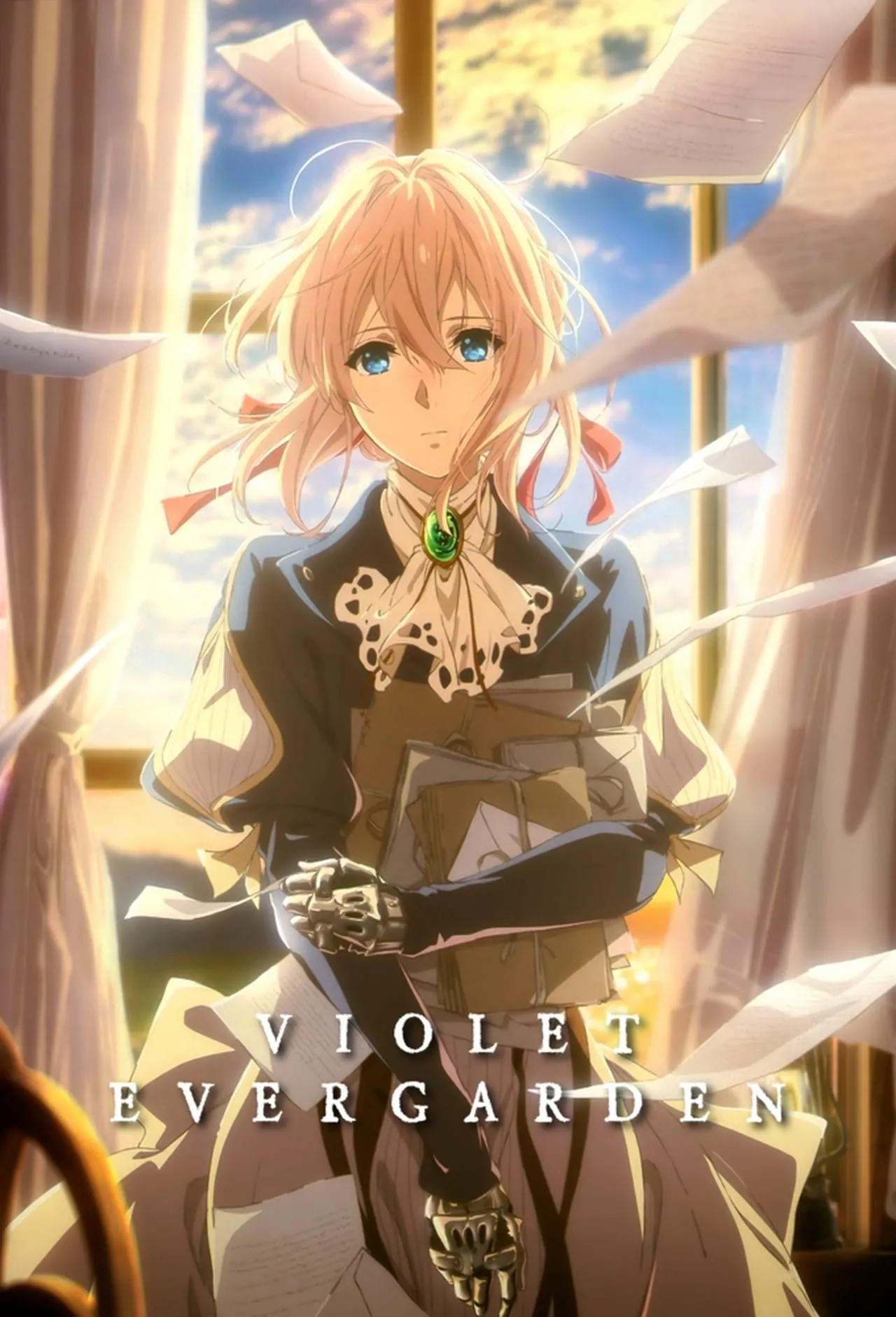 Ảnh bìa của series anime Violet Evergarden