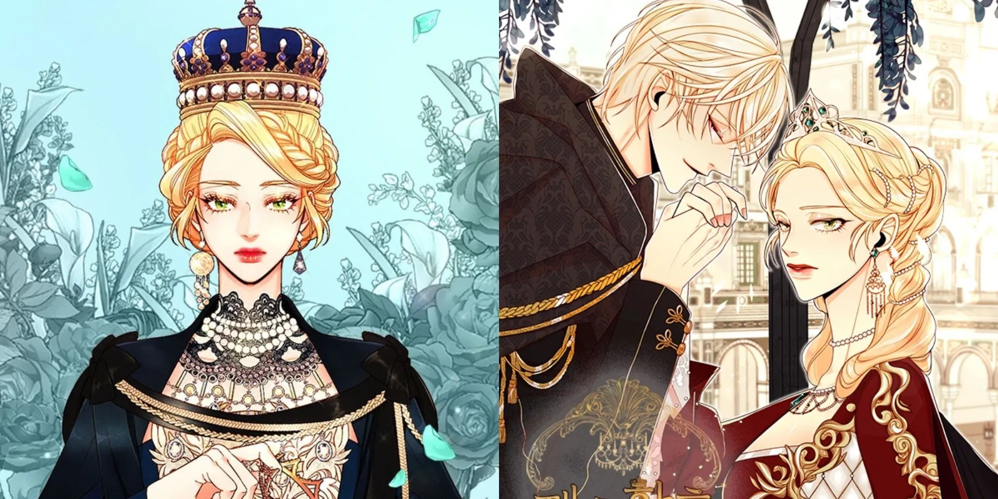 Ảnh bìa manhwa The Remarried Empress, nữ hoàng tái hôn đầy quyền lực