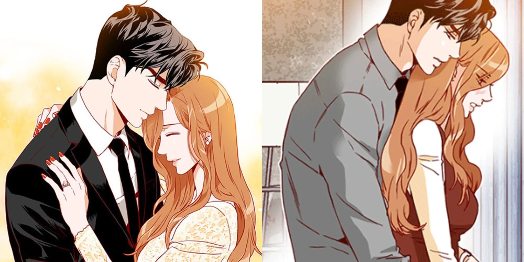 Ảnh bìa manhwa What's Wrong with Secretary Kim?, truyện tình cảm công sở hài hước