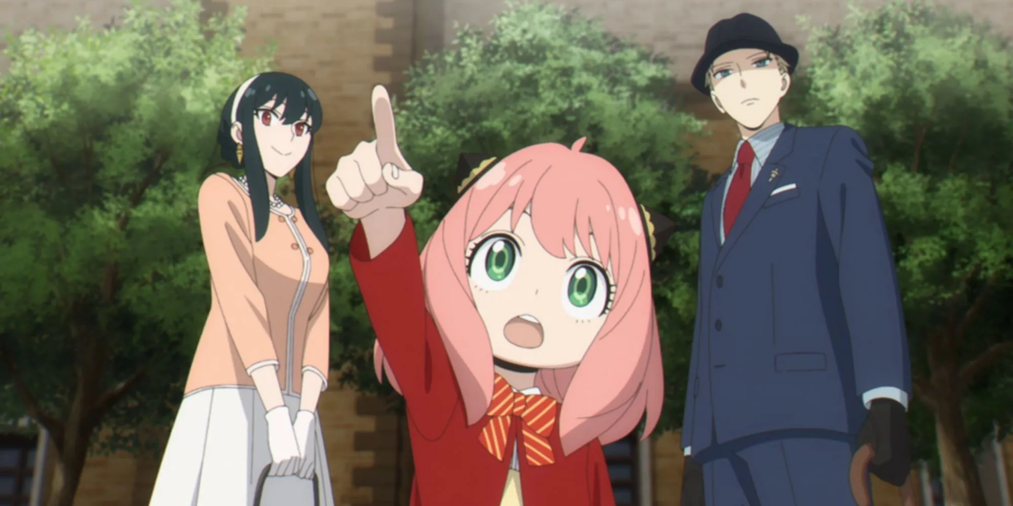 Áp phích anime Spy x Family giới thiệu gia đình giả Forger