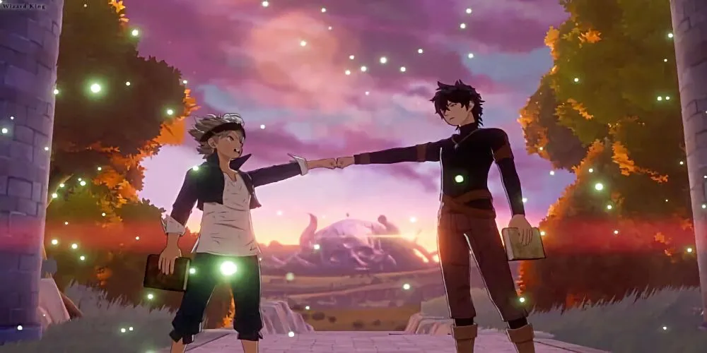 Asta và Yuno từ Black Clover