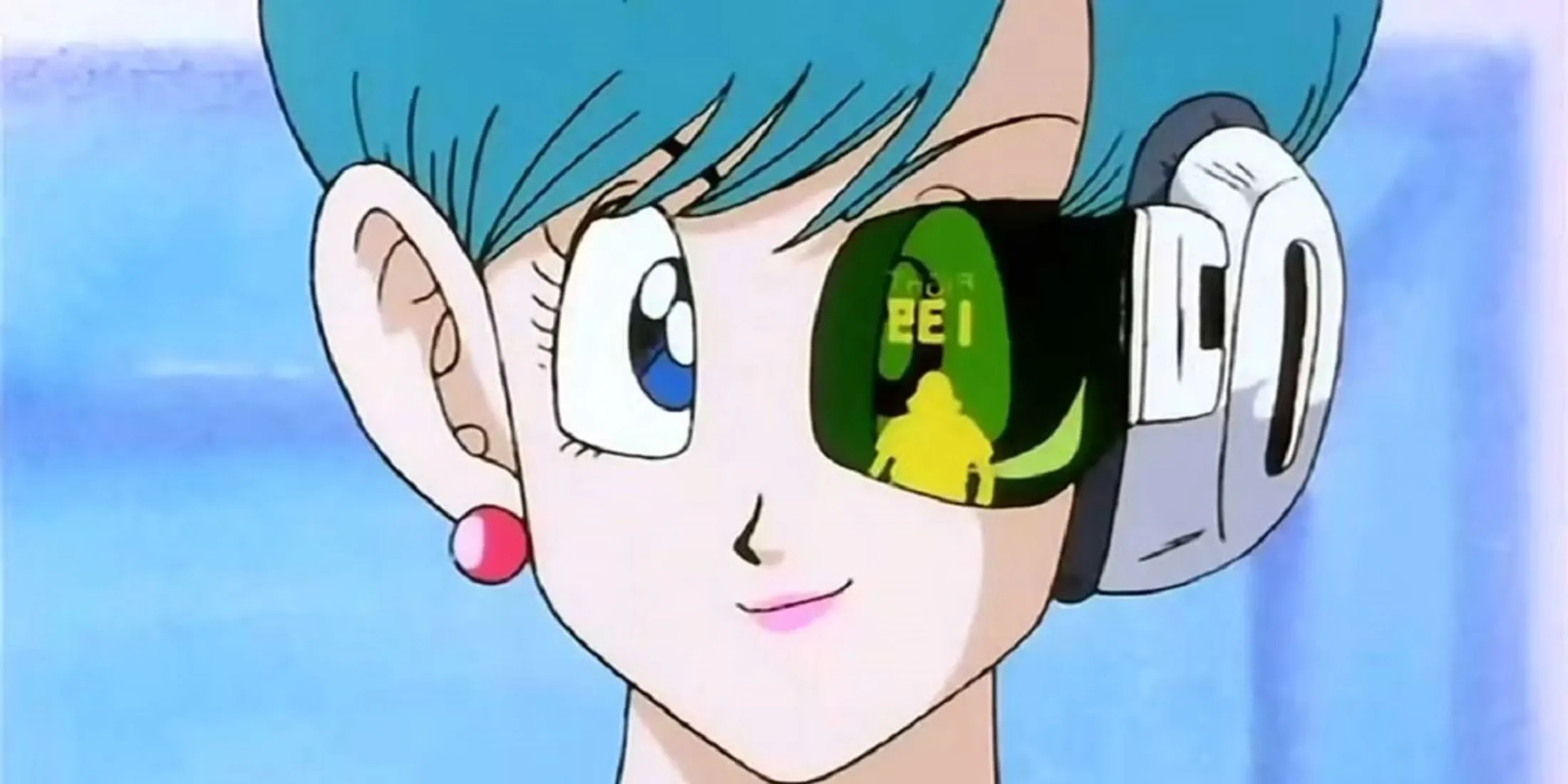 Bulma sử dụng máy đo sức mạnh (scouter) trong Dragon Ball Z