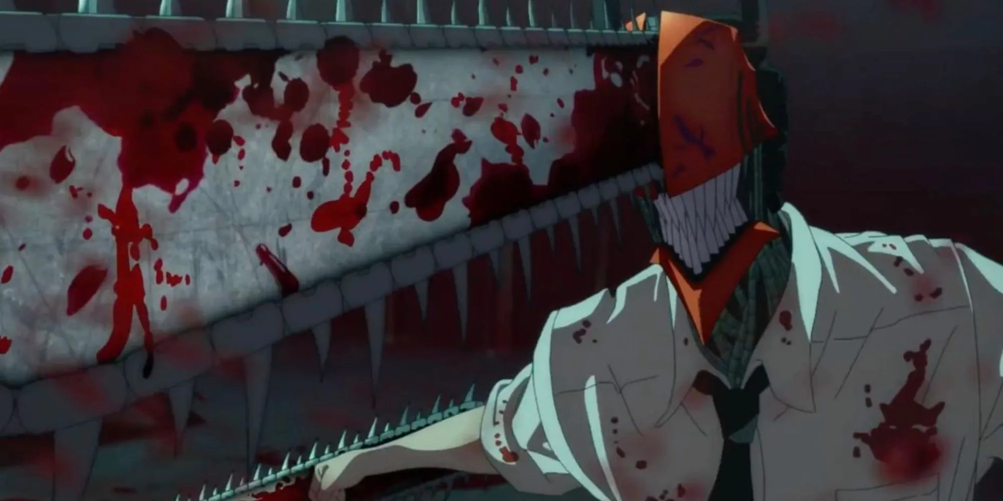 Denji và Pochita, ác quỷ cưa máy, trong anime Chainsaw Man.