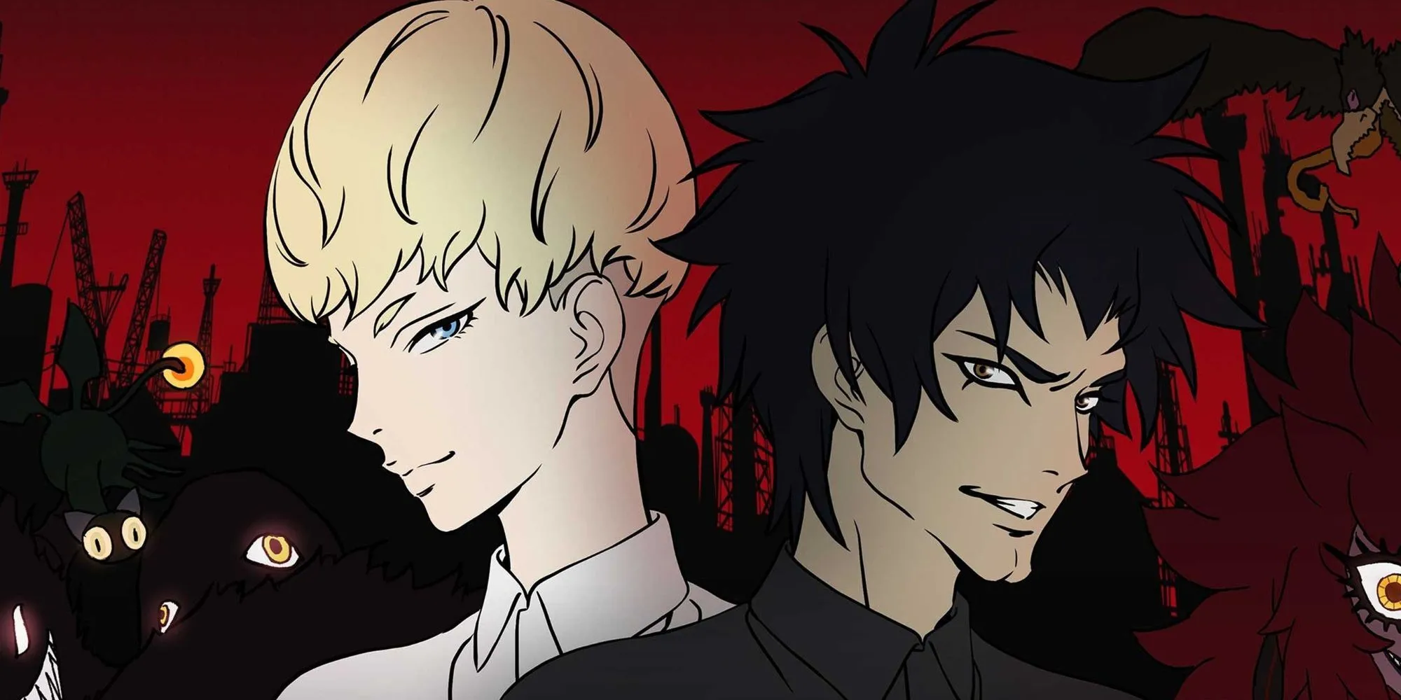 Devilman (Akira Fudo) sau khi hợp nhất với quỷ Amon.