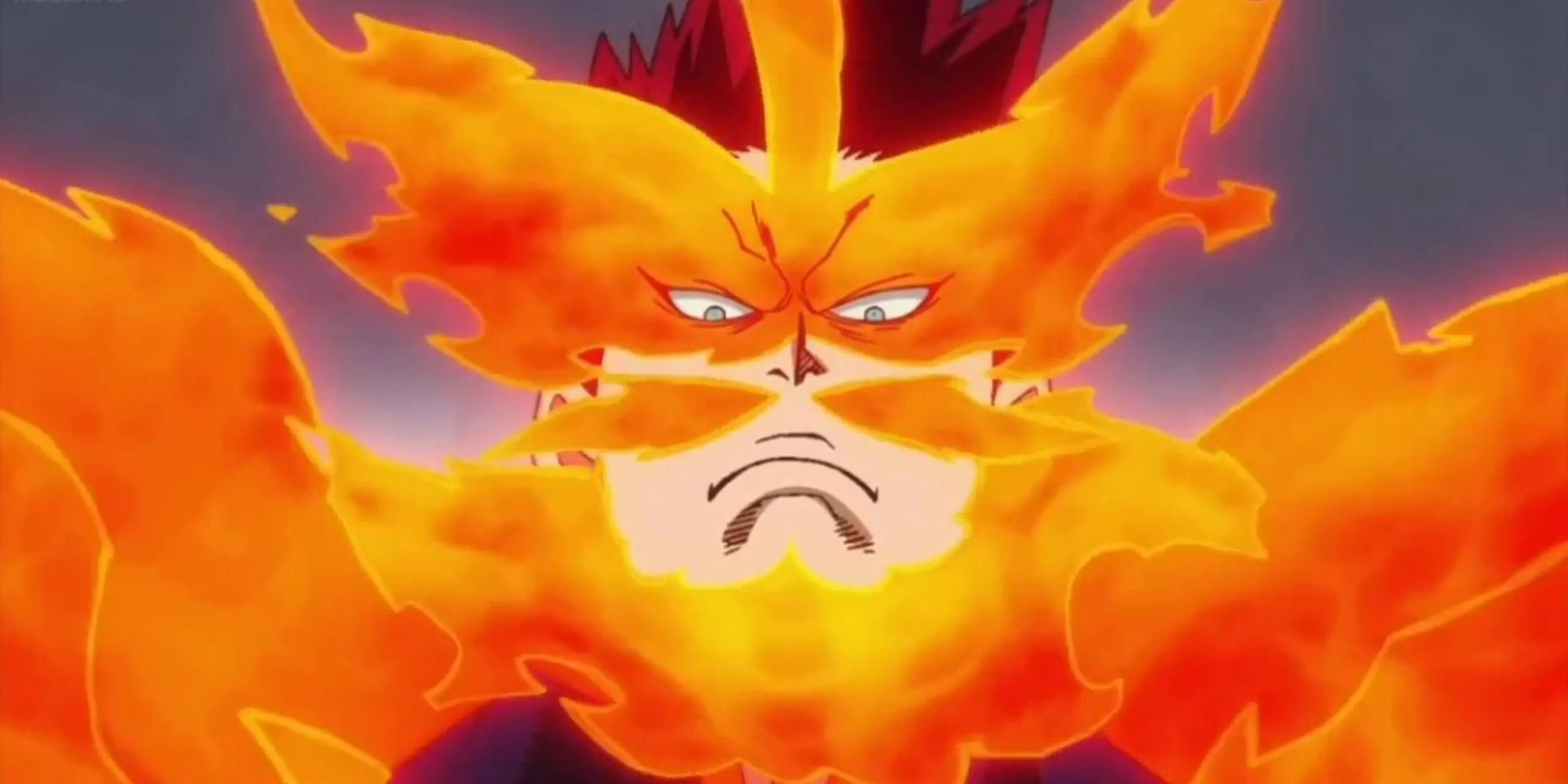 Endeavor sử dụng Quirk Hellflame trong My Hero Academia