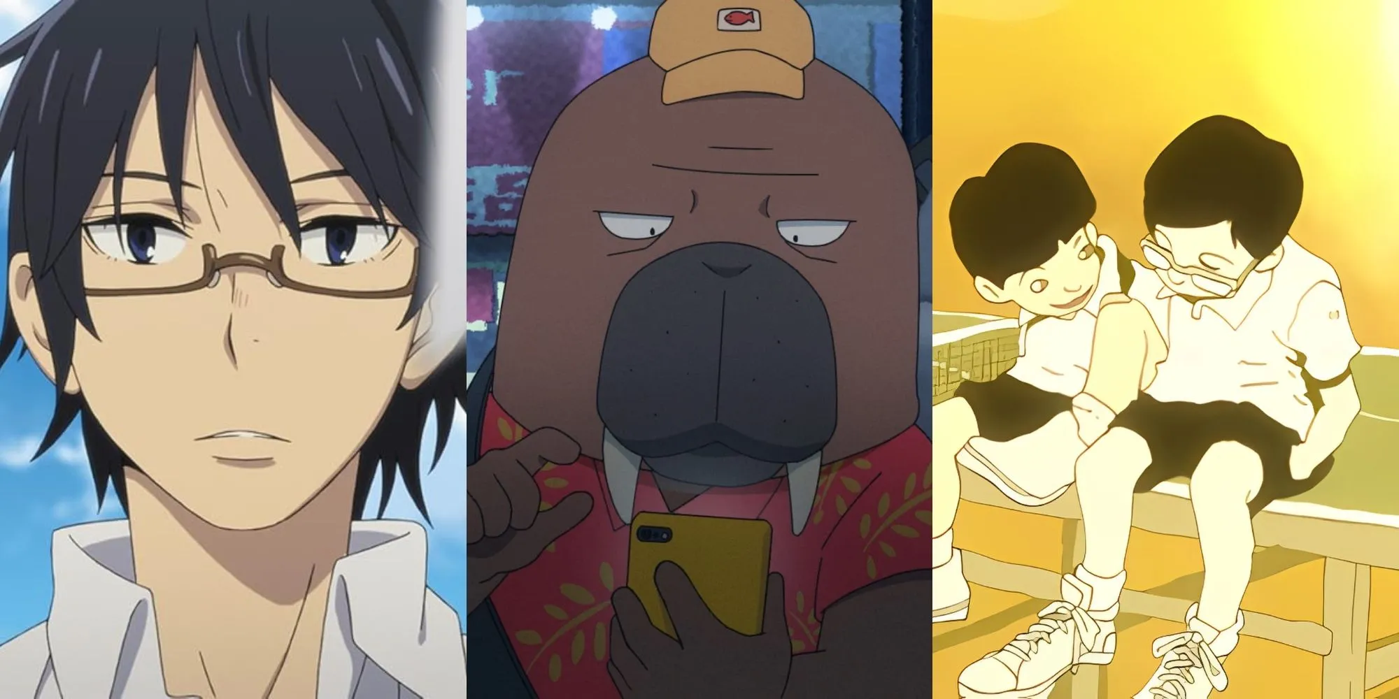 Erased, Odd Taxi, Ping Pong The Animation