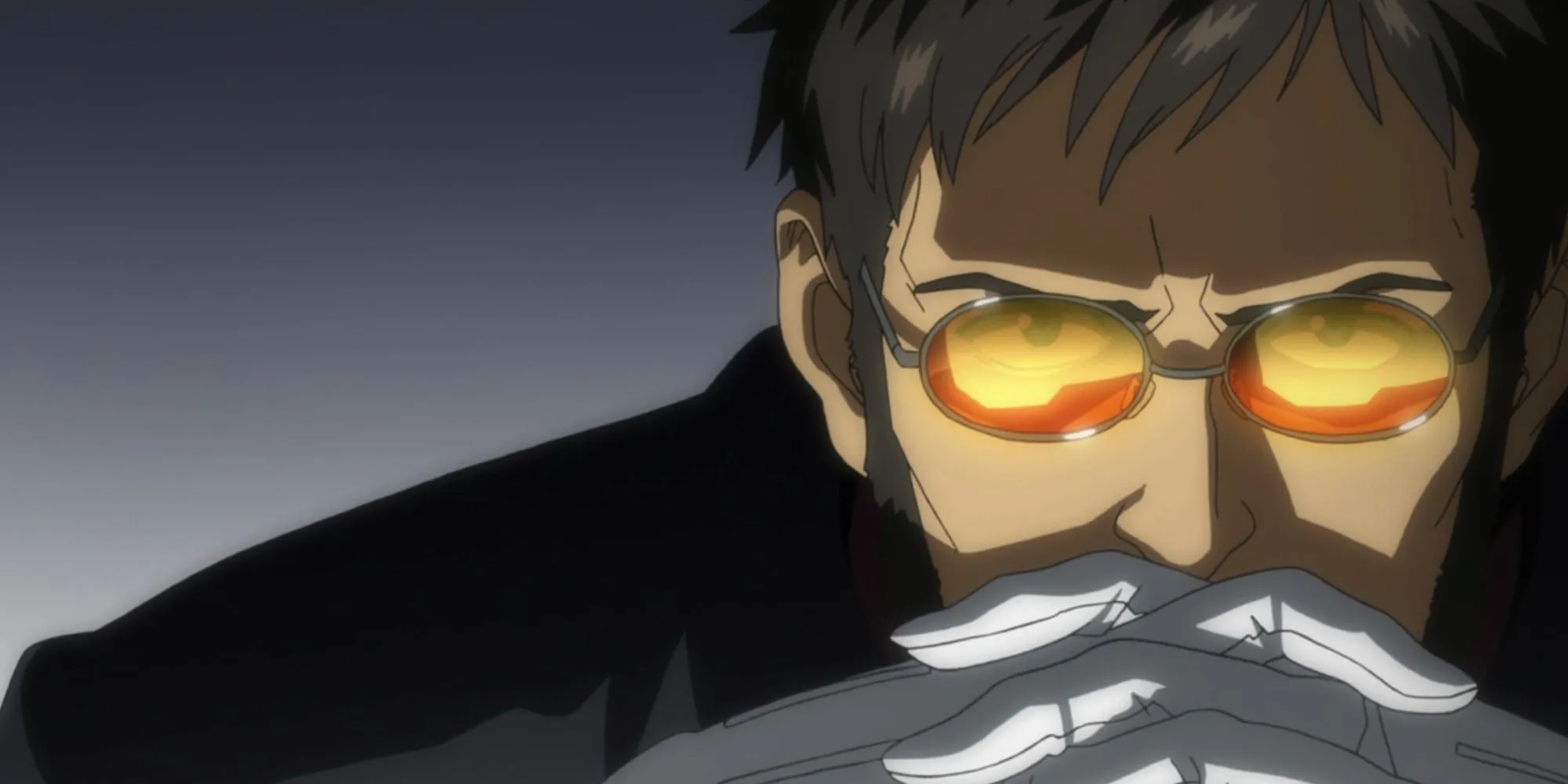 Gendo Ikari trong Evangelion với Project Nhân Loại Hợp Nhất.