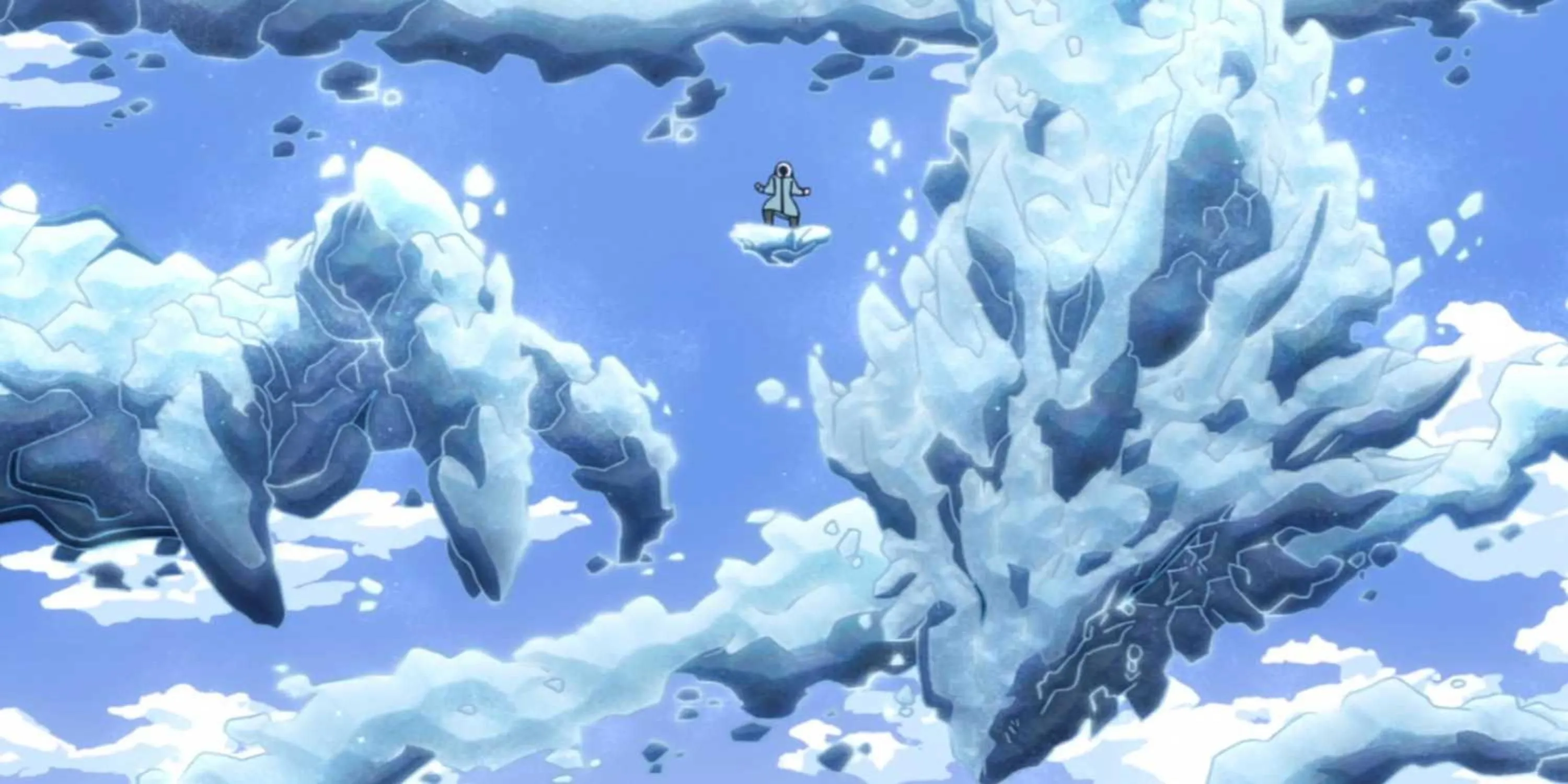 Geten sử dụng Quirk Ice Ply đã thức tỉnh trong My Hero Academia điều khiển băng