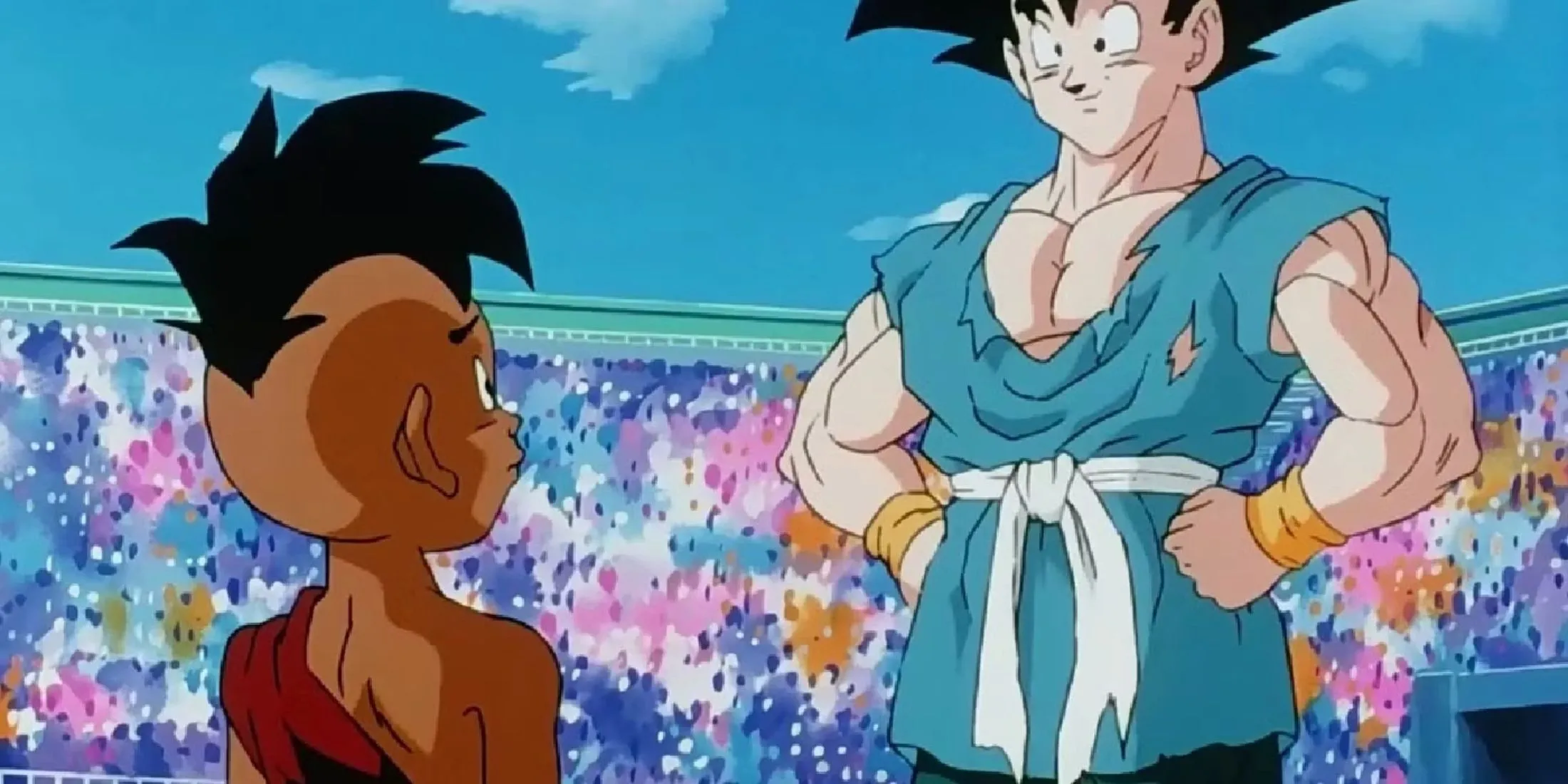 Goku bay đi cùng Uub trong khoảnh khắc cuối cùng của Dragon Ball Z