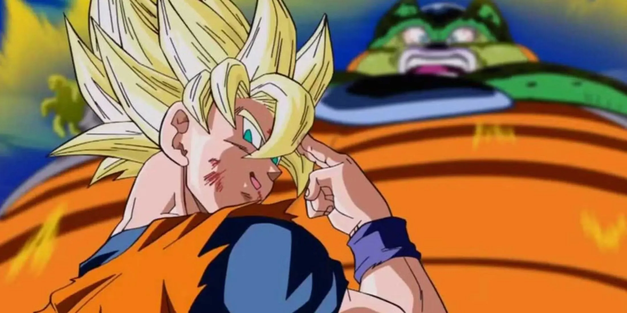 Goku hy sinh dịch chuyển Cell khỏi Trái Đất trong Dragon Ball Z