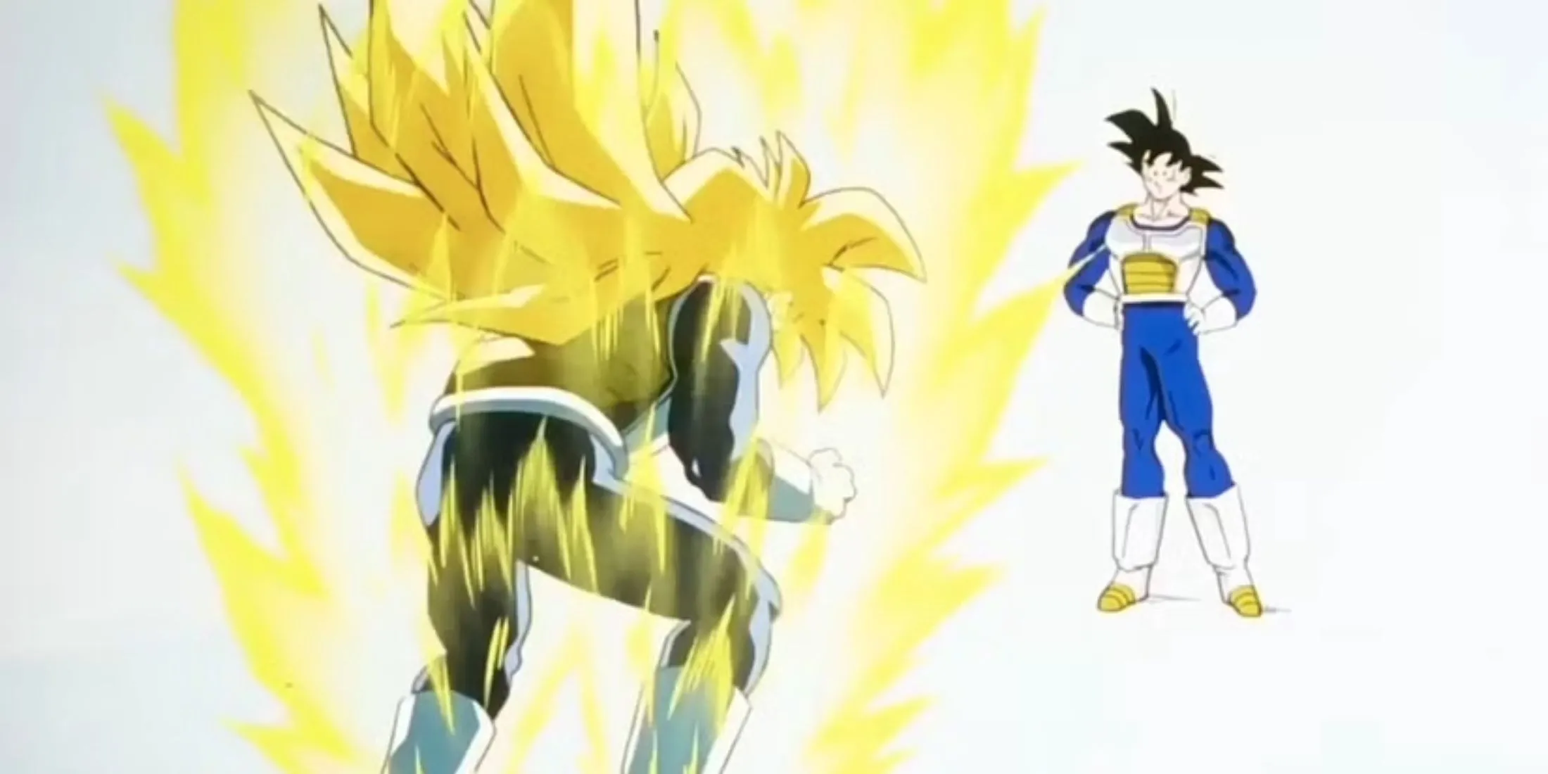 Goku và Gohan luyện tập trong Phòng Tinh Thần và Thời Gian ở Dragon Ball Z