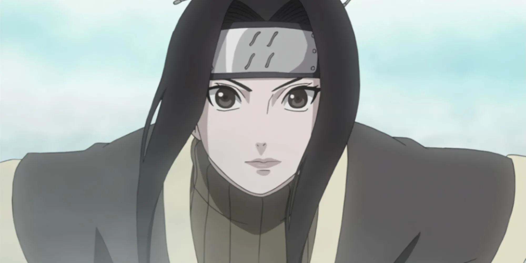 Haku từ Naruto sử dụng thuật Giải phóng Băng