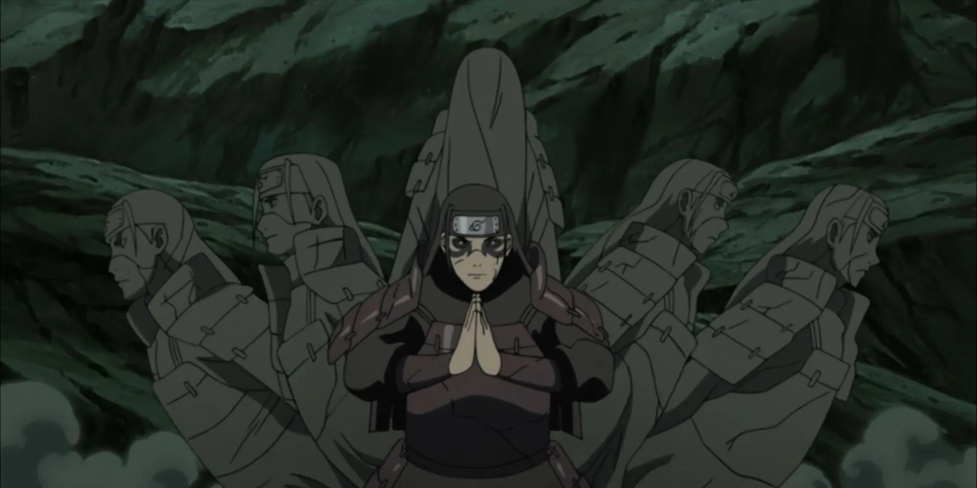 Hashirama từ Naruto sử dụng Phân thân Gỗ