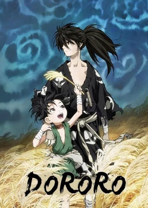 Hình ảnh minh họa anime Dororo, khắc họa bối cảnh thời phong kiến Nhật Bản.