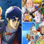 Hình ảnh minh họa các bộ anime phiêu lưu hay nhất, bao gồm Hunter x Hunter