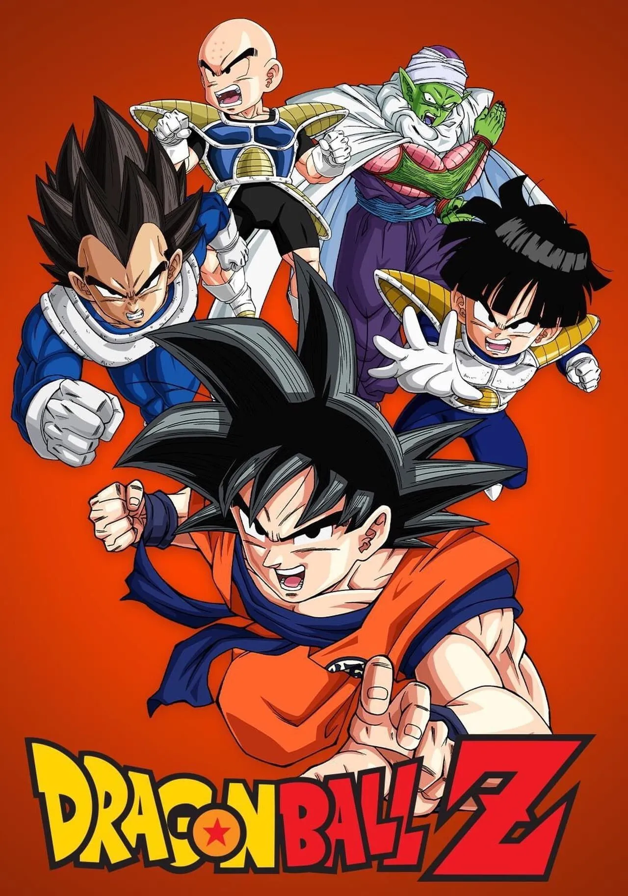 Hình ảnh quảng bá bộ anime Dragon Ball Z ra mắt năm 1989