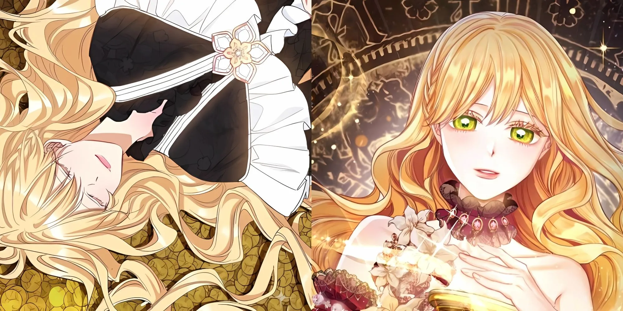 Hình bìa manhwa The Villainess Turns the Hourglass