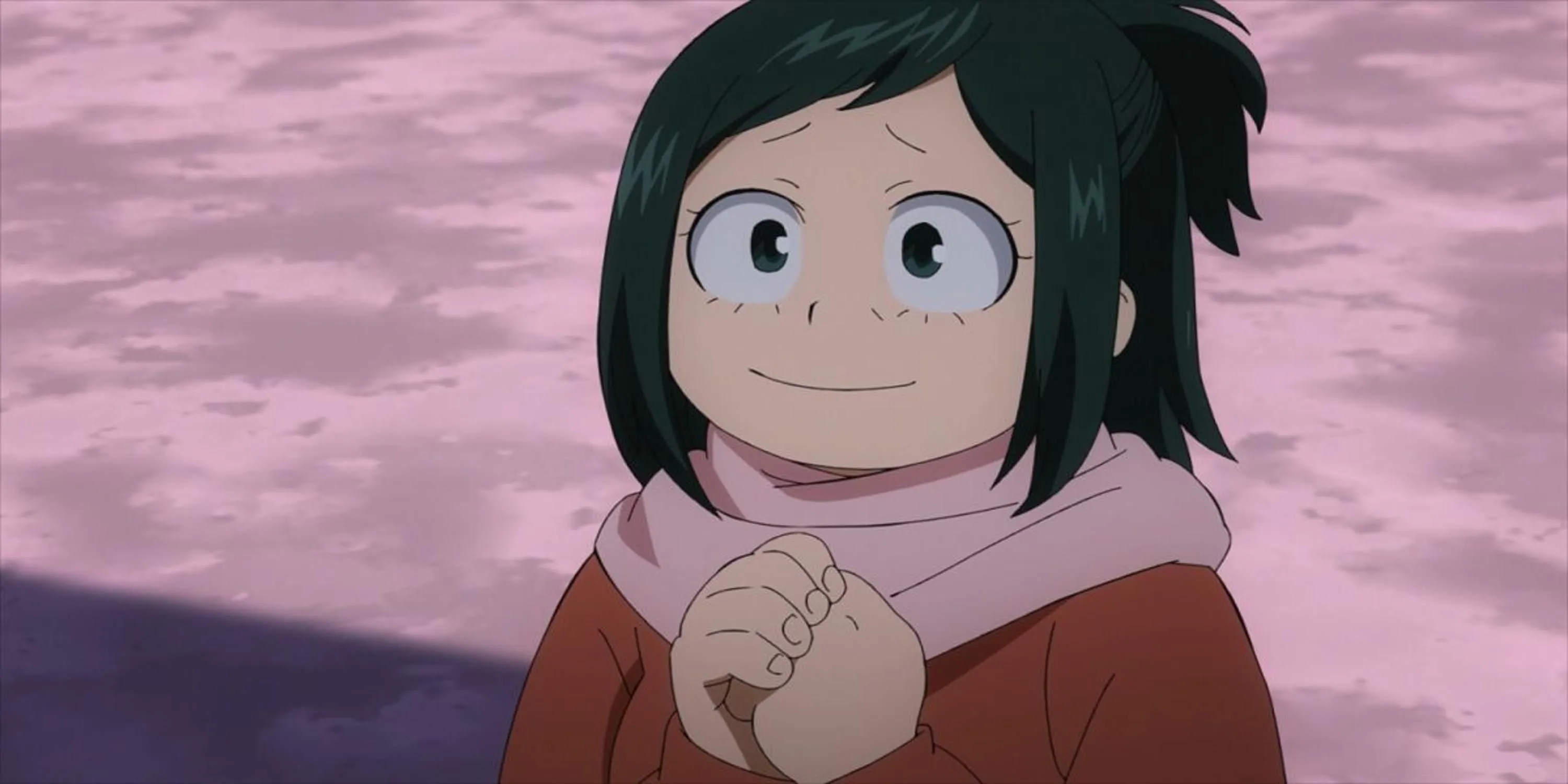 Inko Midoriya, mẹ của Deku, sử dụng Quirk Hút Vật Thể trong My Hero Academia