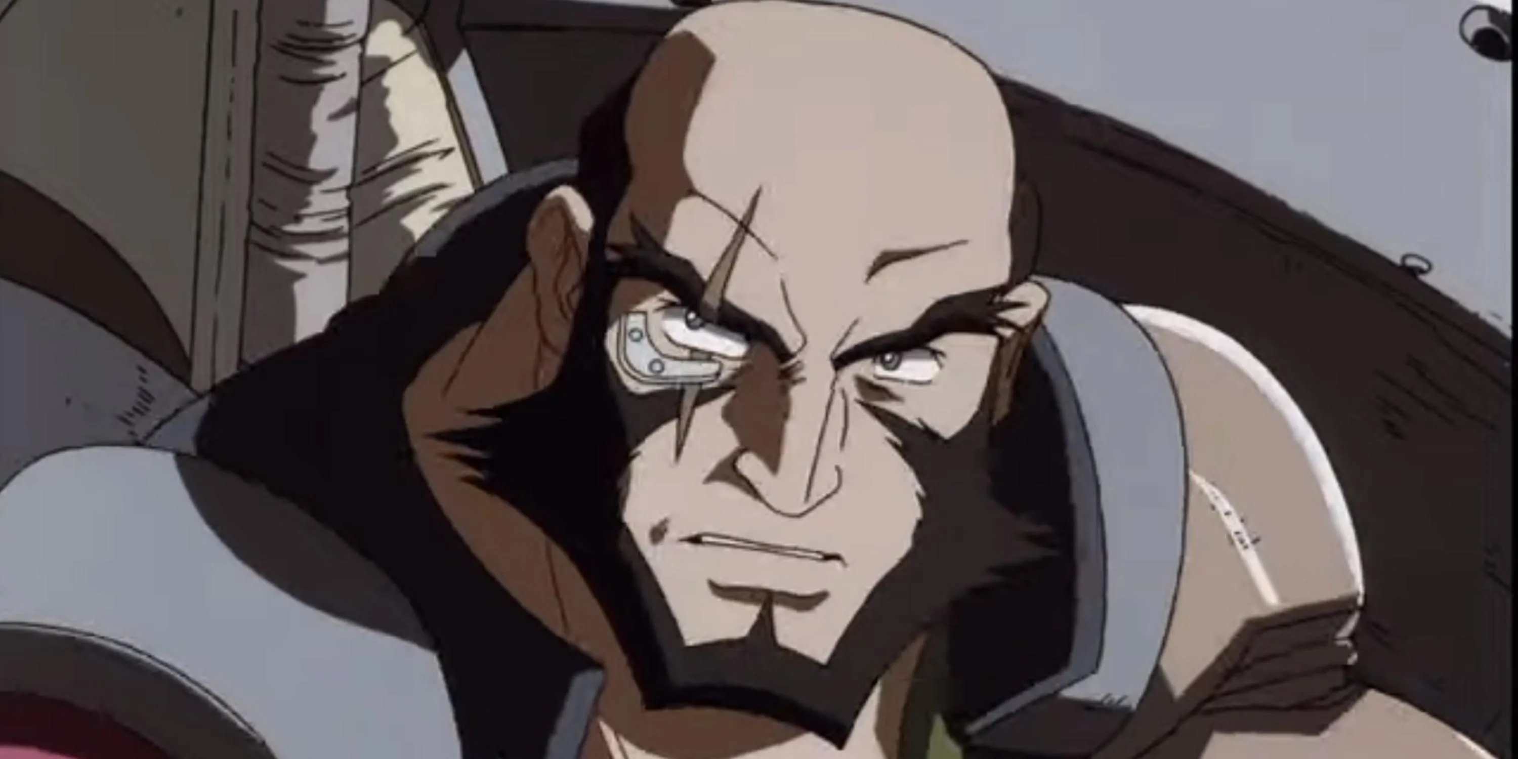 Jet Black, cựu cảnh sát với cánh tay máy trong anime Cowboy Bebop