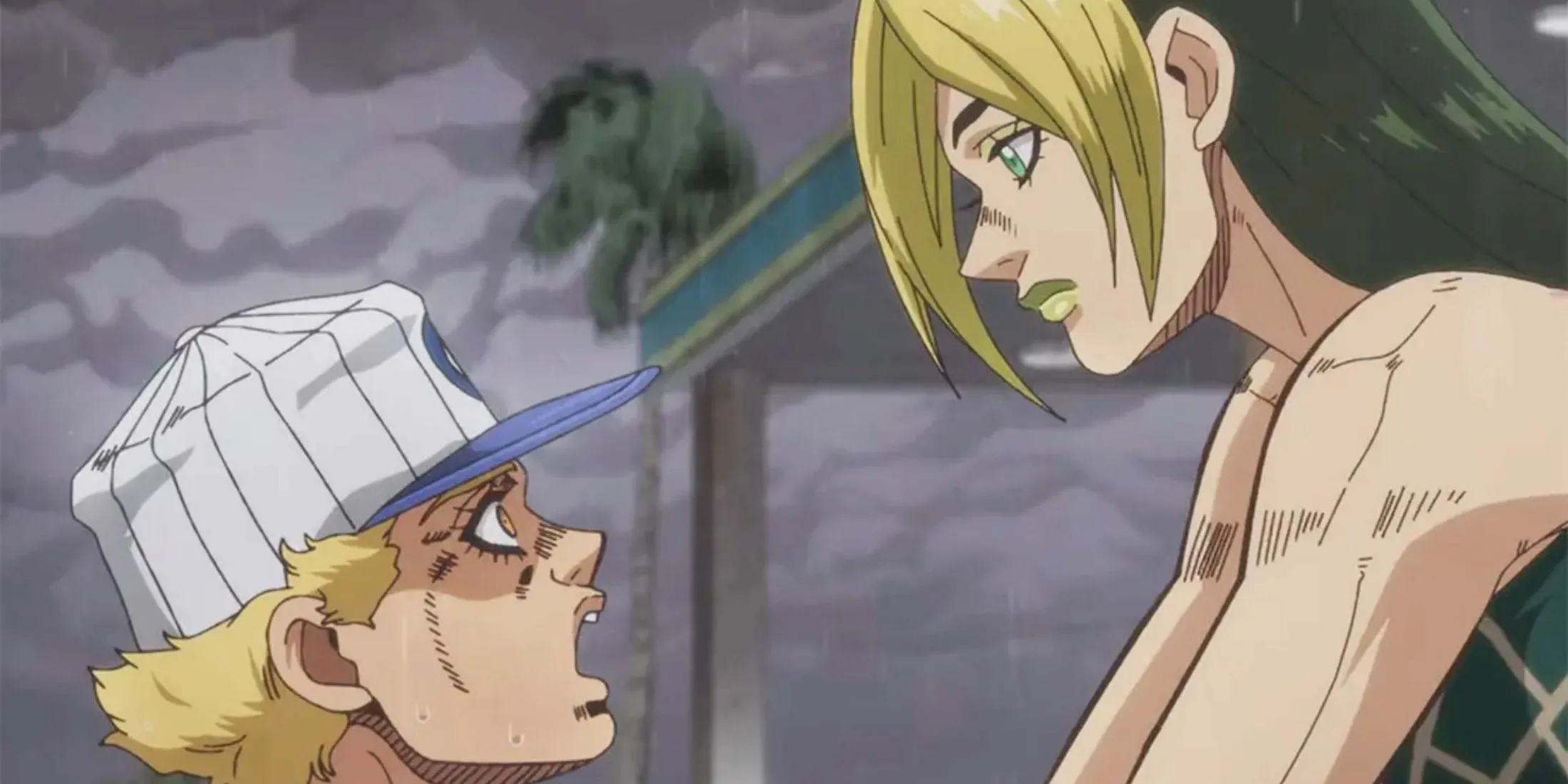 Jolyne Cujoh và những người bạn sau khi vũ trụ được tái tạo trong JoJo's Bizarre Adventure Stone Ocean