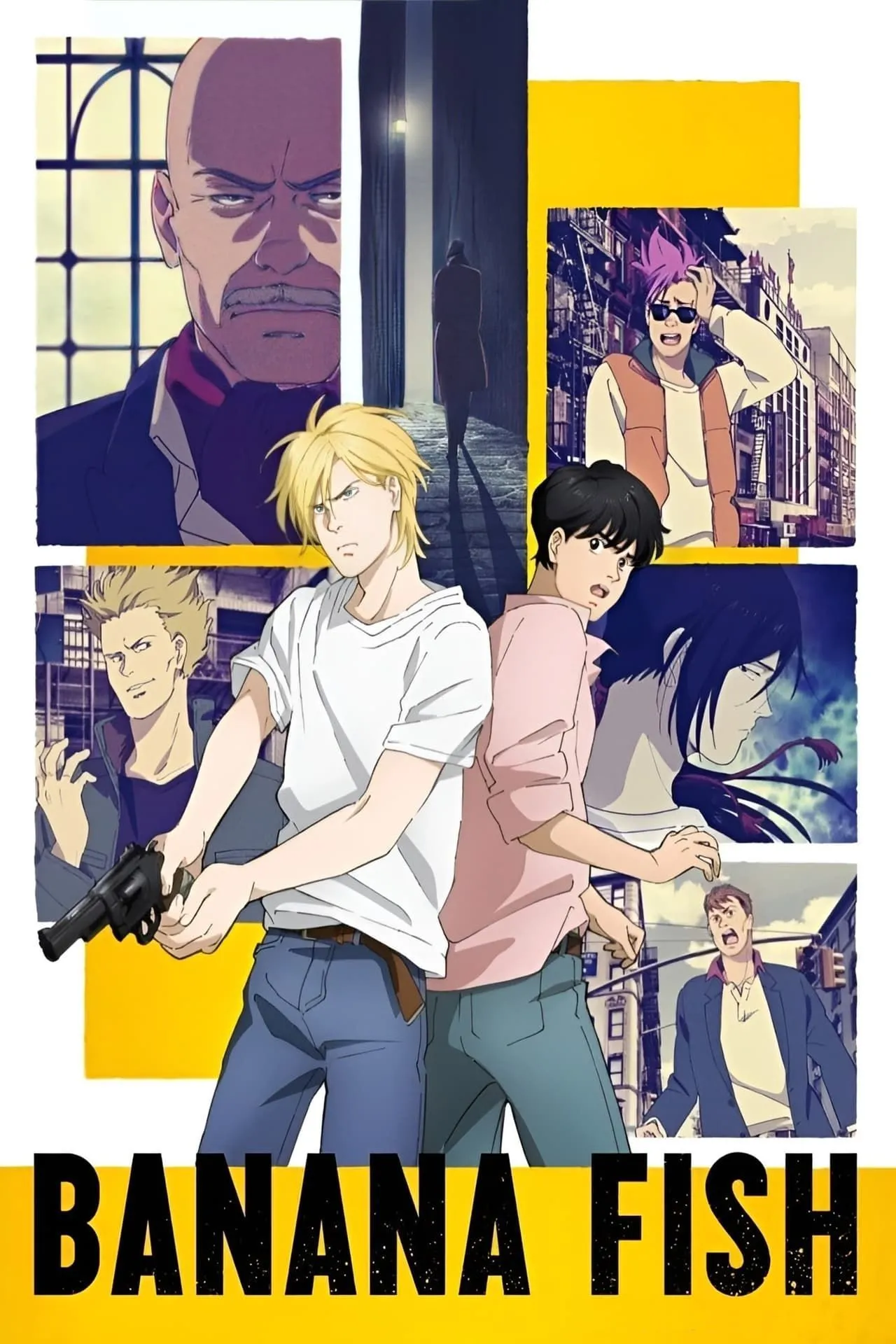 Key visual hoặc poster chính của anime Banana Fish