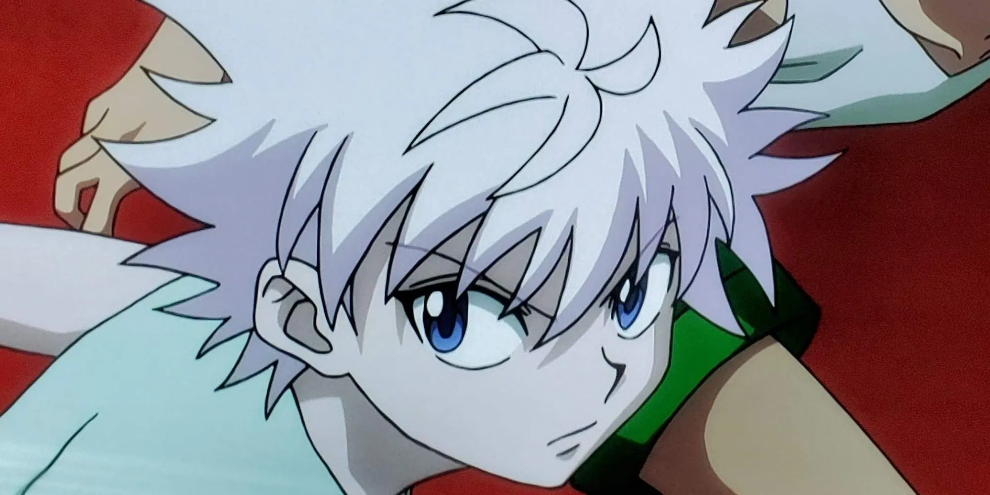 Killua Zoldyck bảo vệ Gon Freecss trong Hunter x Hunter