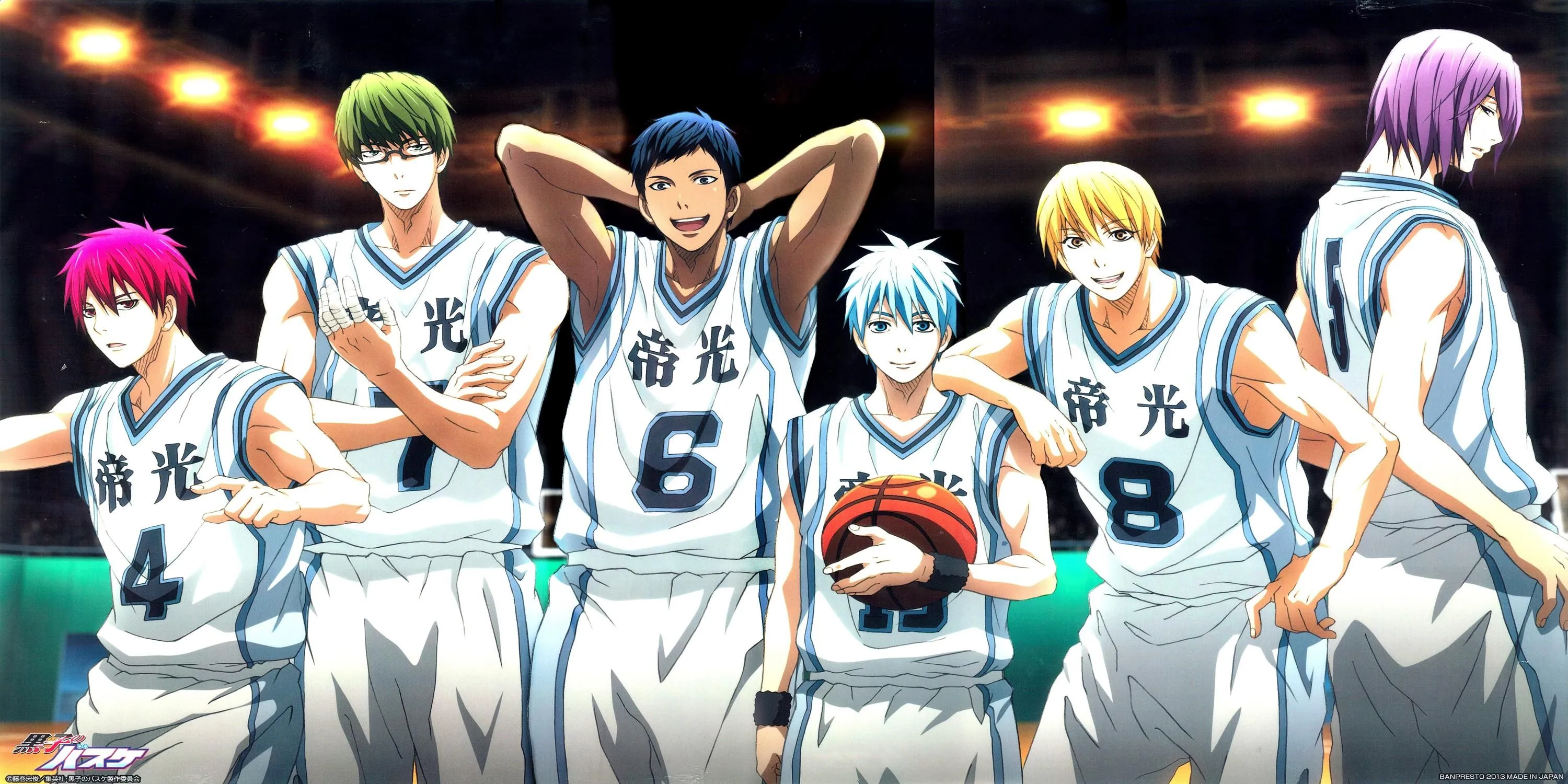 Kuroko Tetsuya thời trung học trong anime tiền truyện Tip Off
