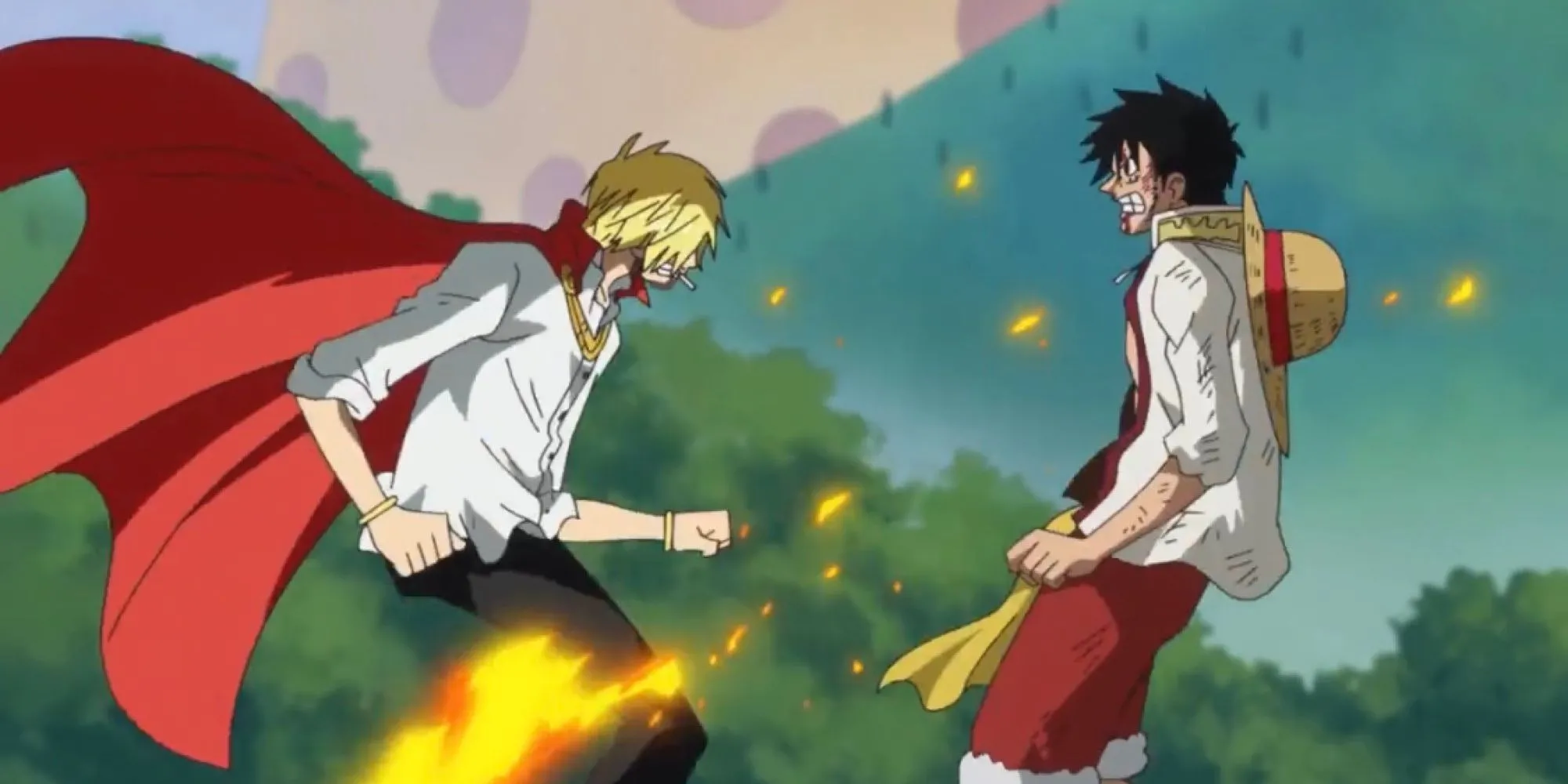 Luffy kiên quyết chờ đợi và nói chuyện với Sanji tại Đảo Bánh Ngọt (Whole Cake Island)