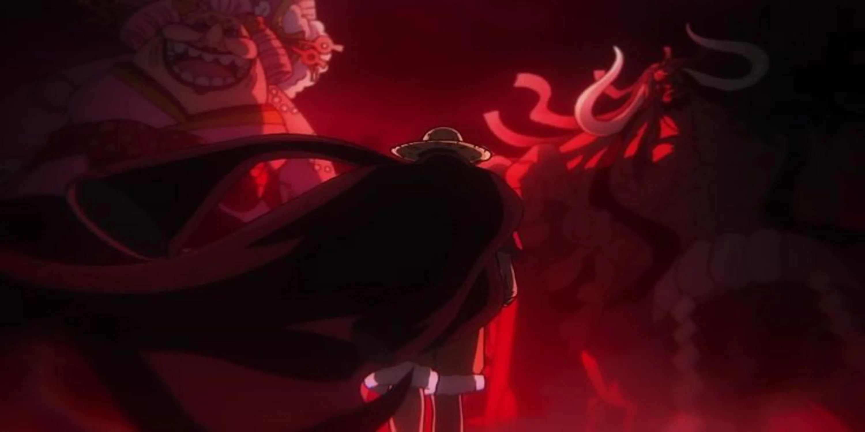 Luffy tiến bước đầy khí thế đối mặt Tứ Hoàng Kaido và Big Mom trên Mái vòm Sọ