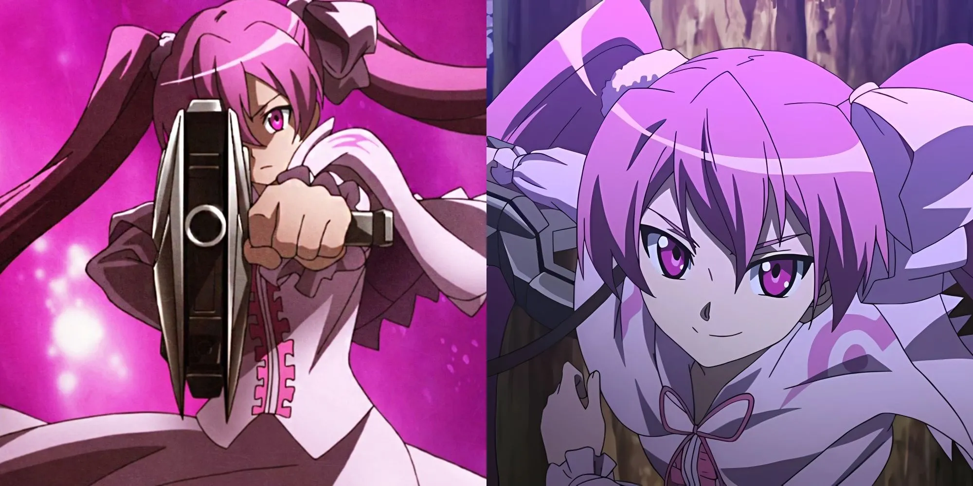 Mine và khẩu súng trường Pumpkin từ anime Akame ga Kill