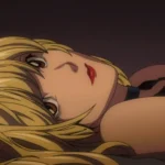 Misa Amane trong Death Note với ánh nhìn tinh ranh