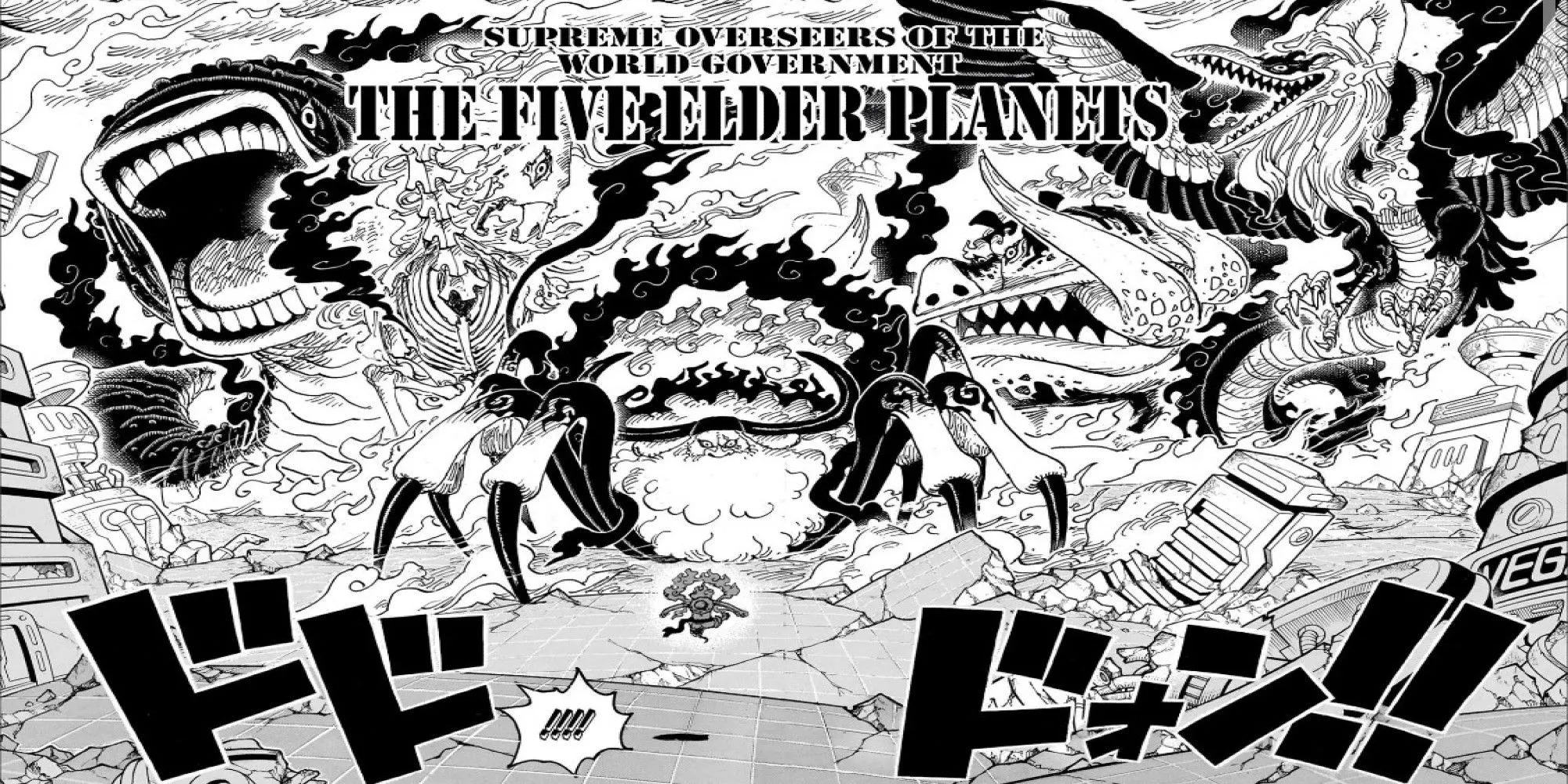 Ngũ Lão Tinh trong One Piece - Khả năng tái tạo đáng sợ