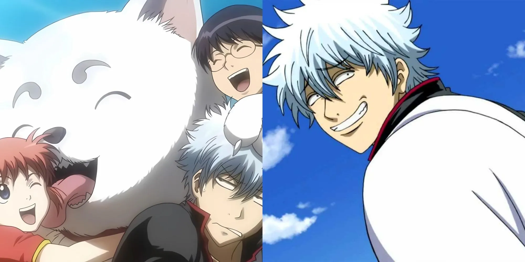 Nhân vật chính của Gintama: Gintoki, Shinpachi và Kagura