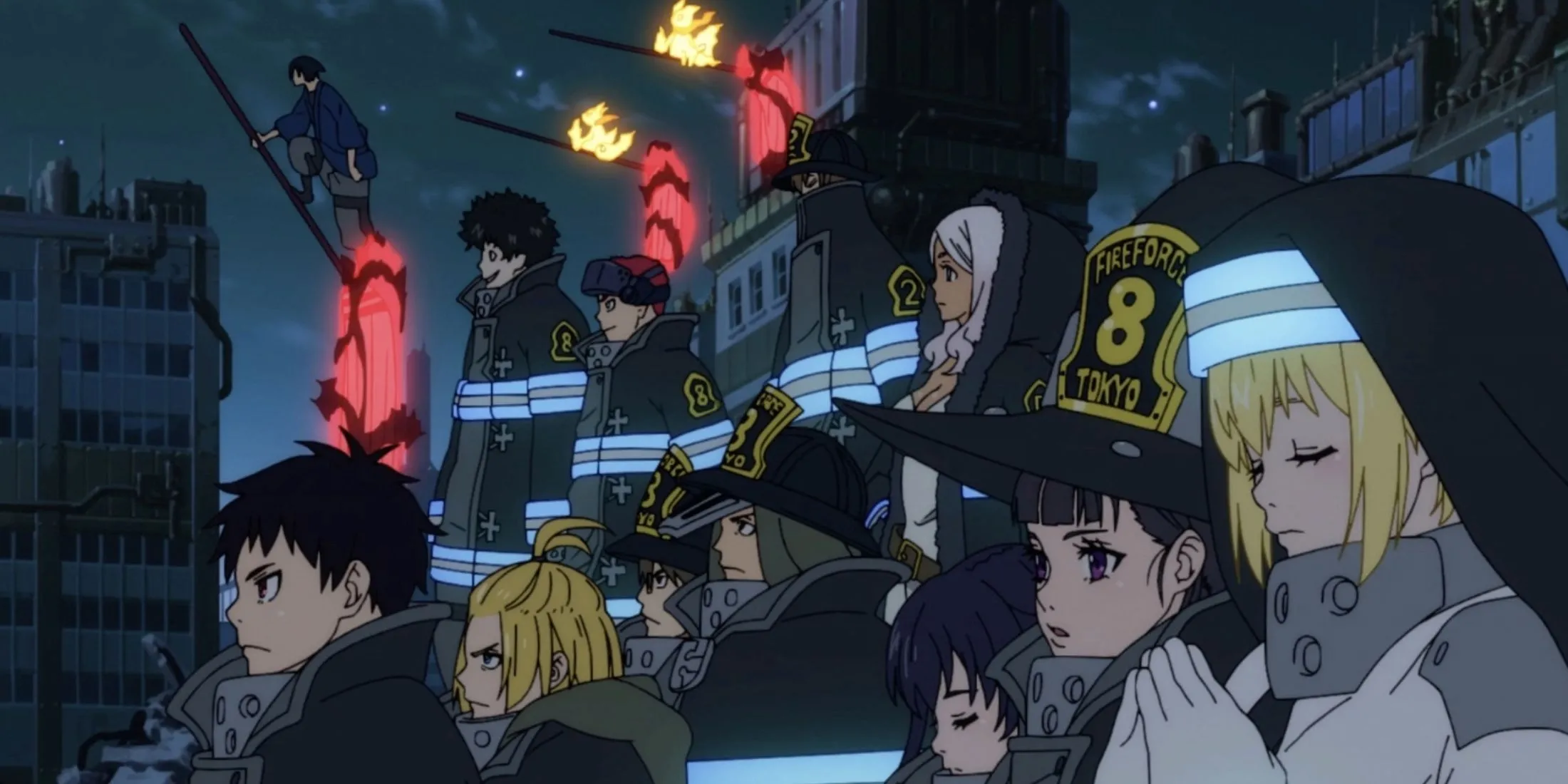 Nhân vật Shinra Kusakabe trong anime hành động Fire Force Mùa 3