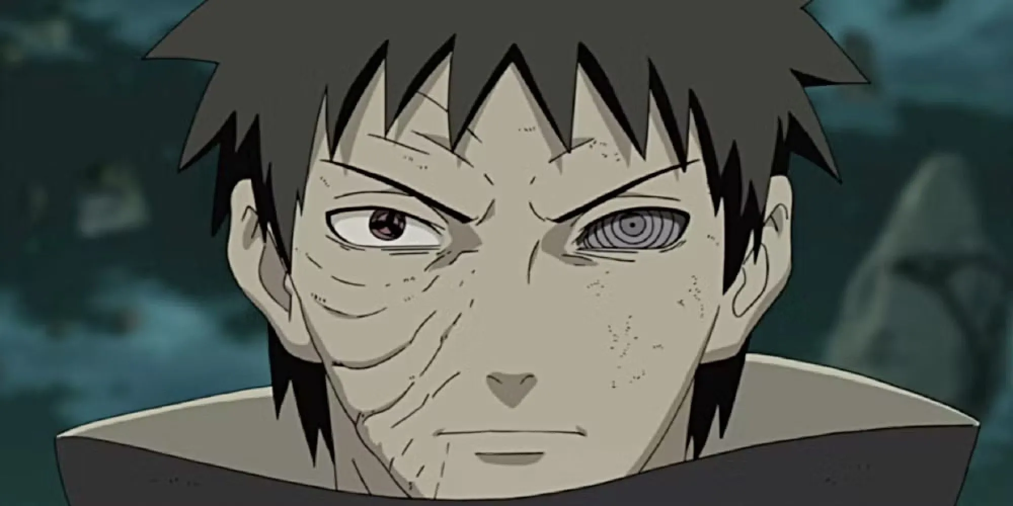 Obito Uchiha với Kamui kích hoạt