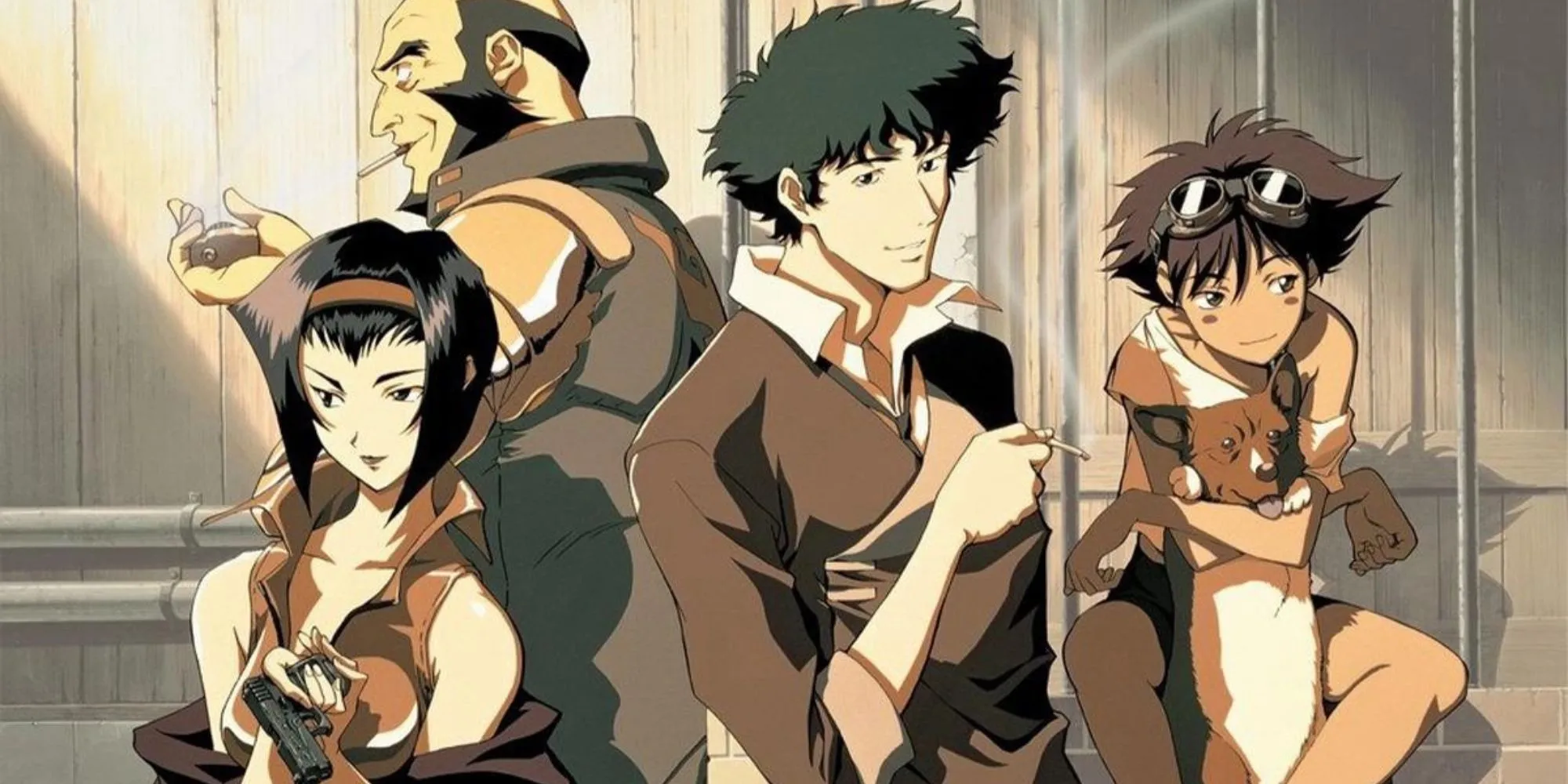 Phi hành đoàn của tàu Bebop trong anime Cowboy Bebop