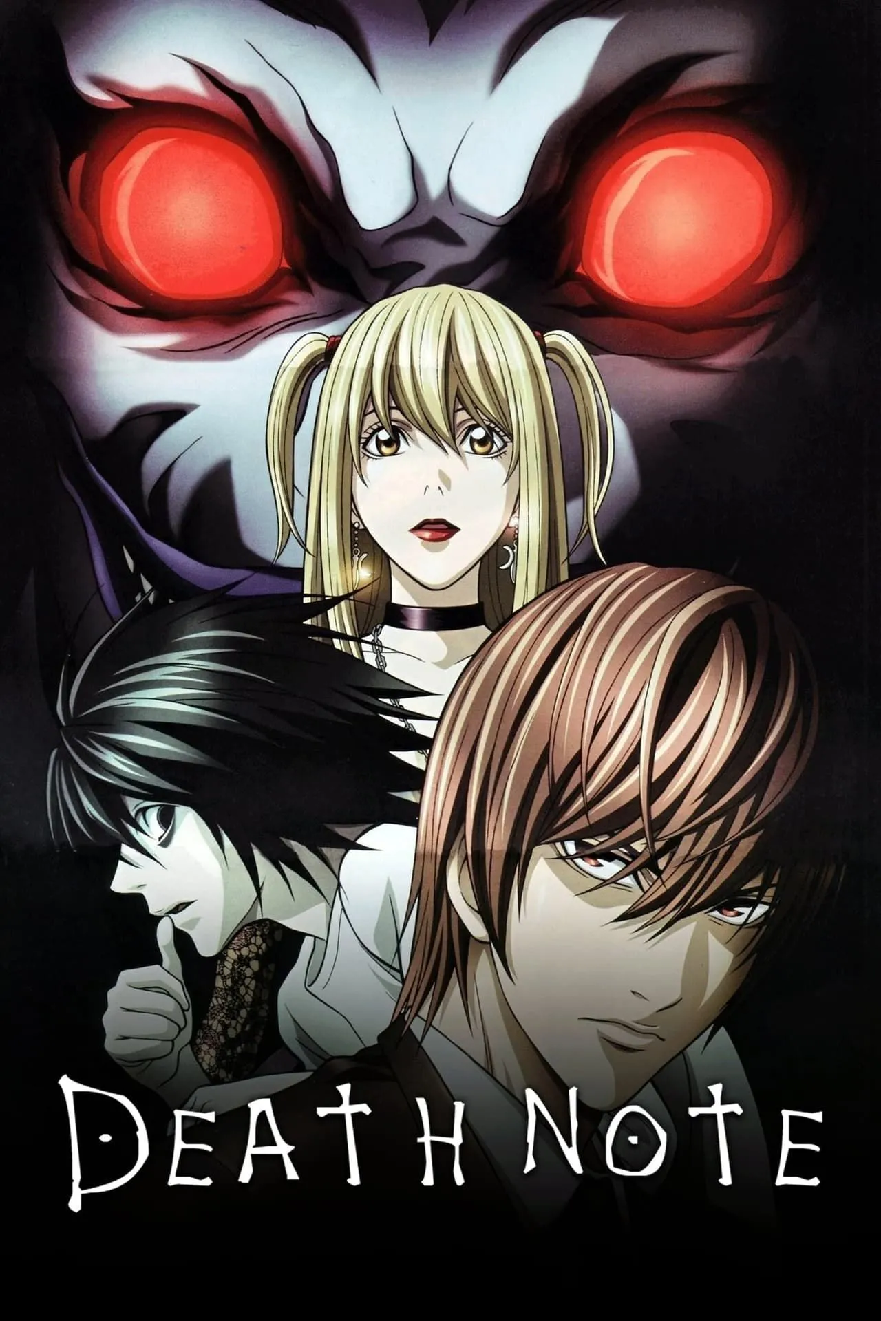 Poster anime Death Note, giới thiệu series có Ryuk