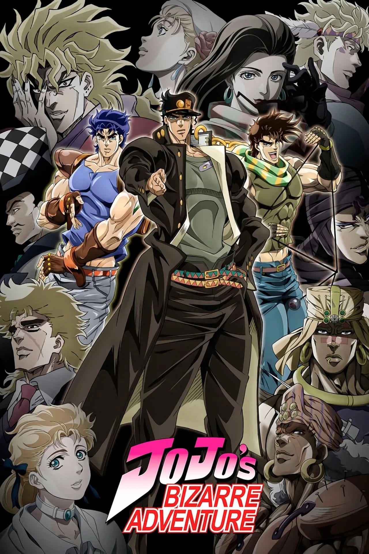 Poster anime JoJo's Bizarre Adventure: Battle Tendency, series có Kars