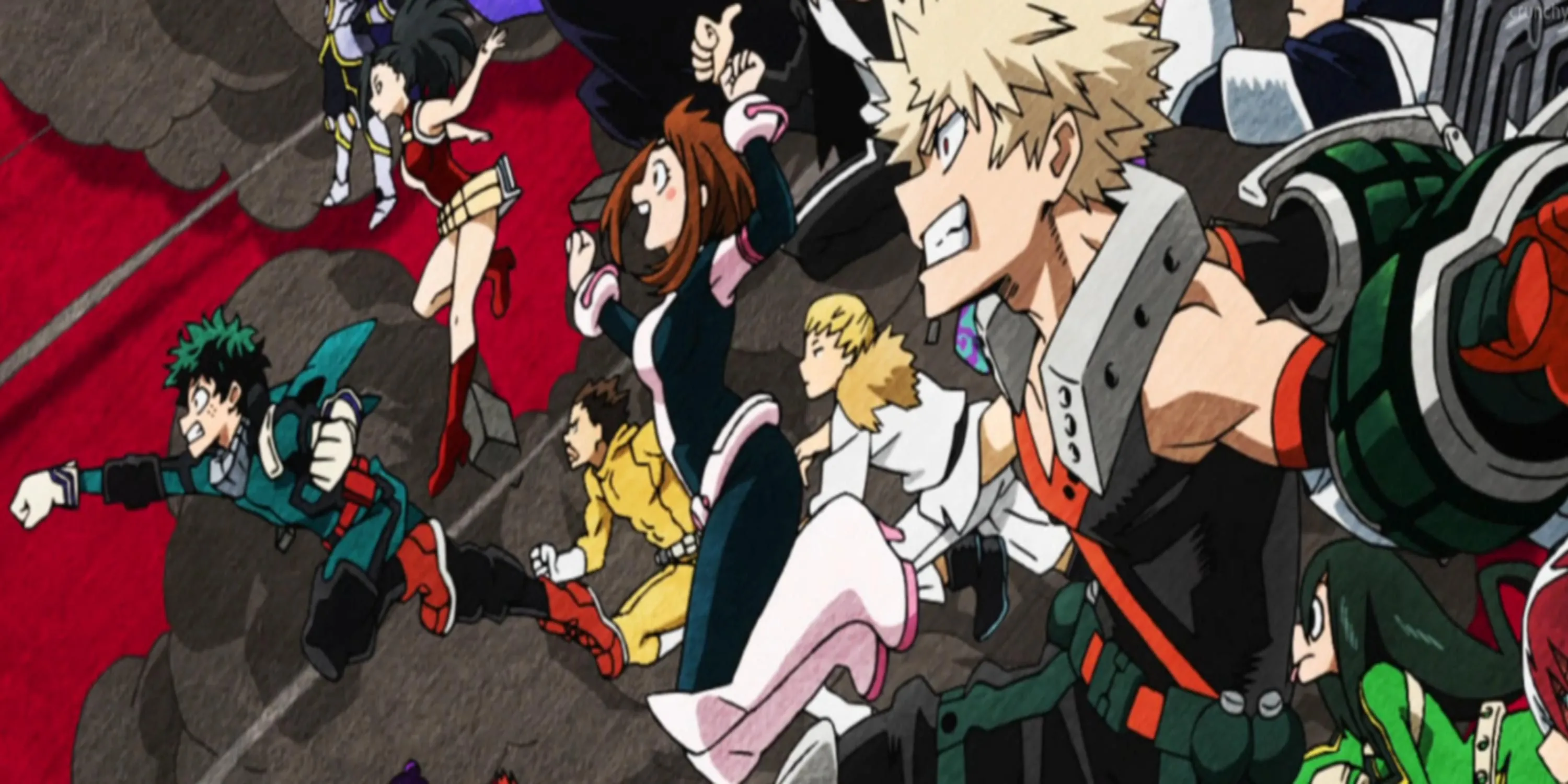 Poster chính thức mùa 2 My Hero Academia, nổi bật giải đấu thể thao UA.