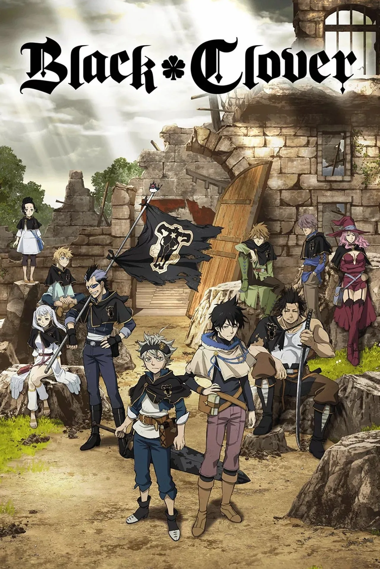 Poster phim anime Black Clover (2017)