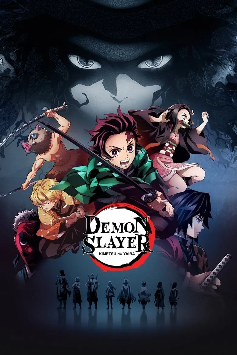 Poster phim anime Demon Slayer: Kimetsu no Yaiba