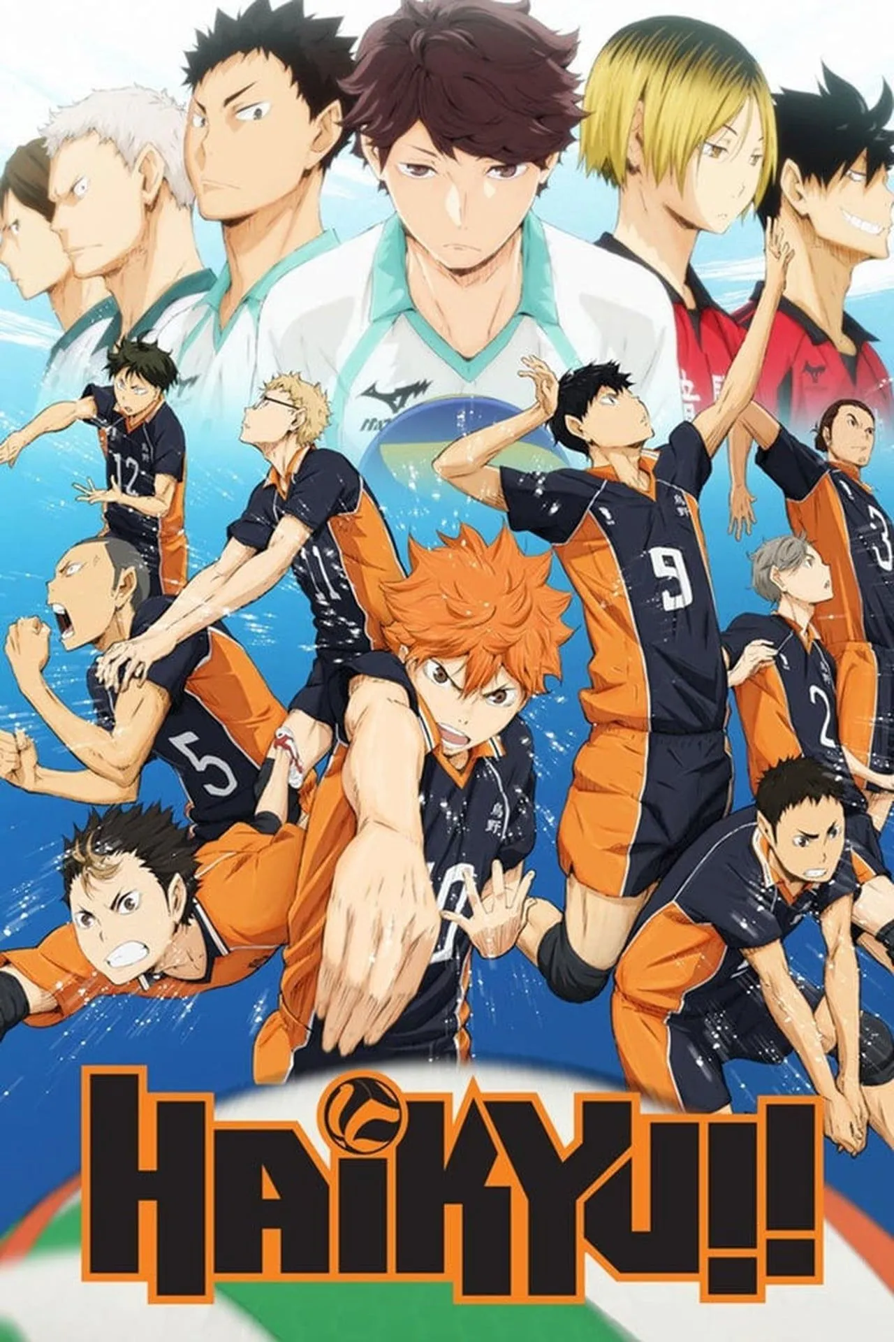Poster phim anime Haikyu!! (2014)