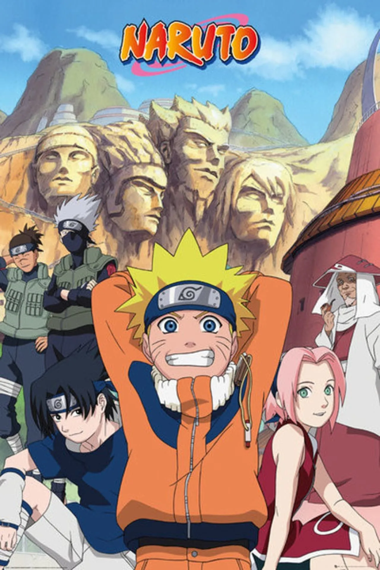 Poster phim anime Naruto (2002)