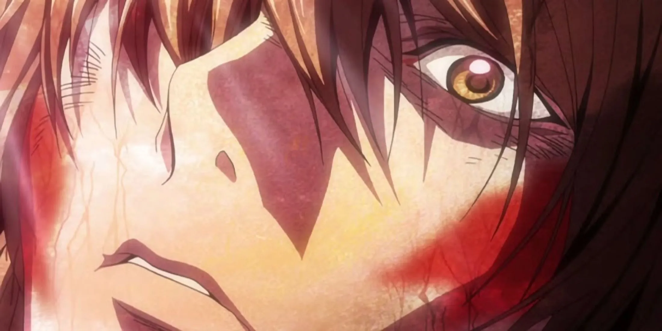 Ryuk chuẩn bị viết tên Light Yagami vào Death Note trong tập cuối