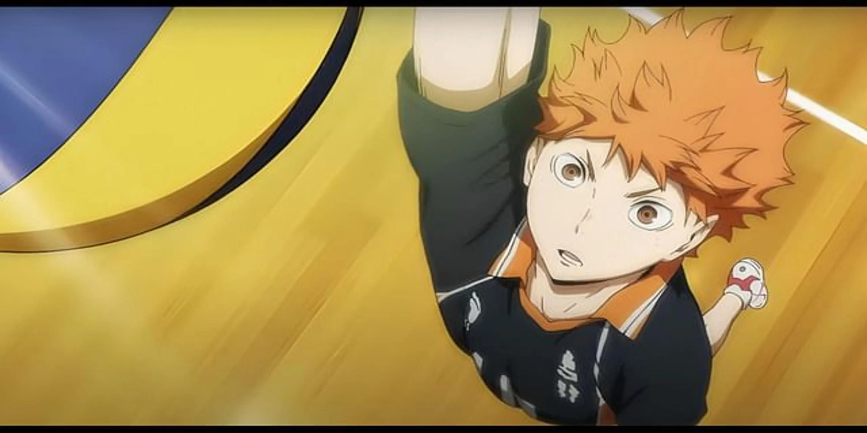 Shoyo Hinata trong Haikyu!! sẵn sàng bật nhảy