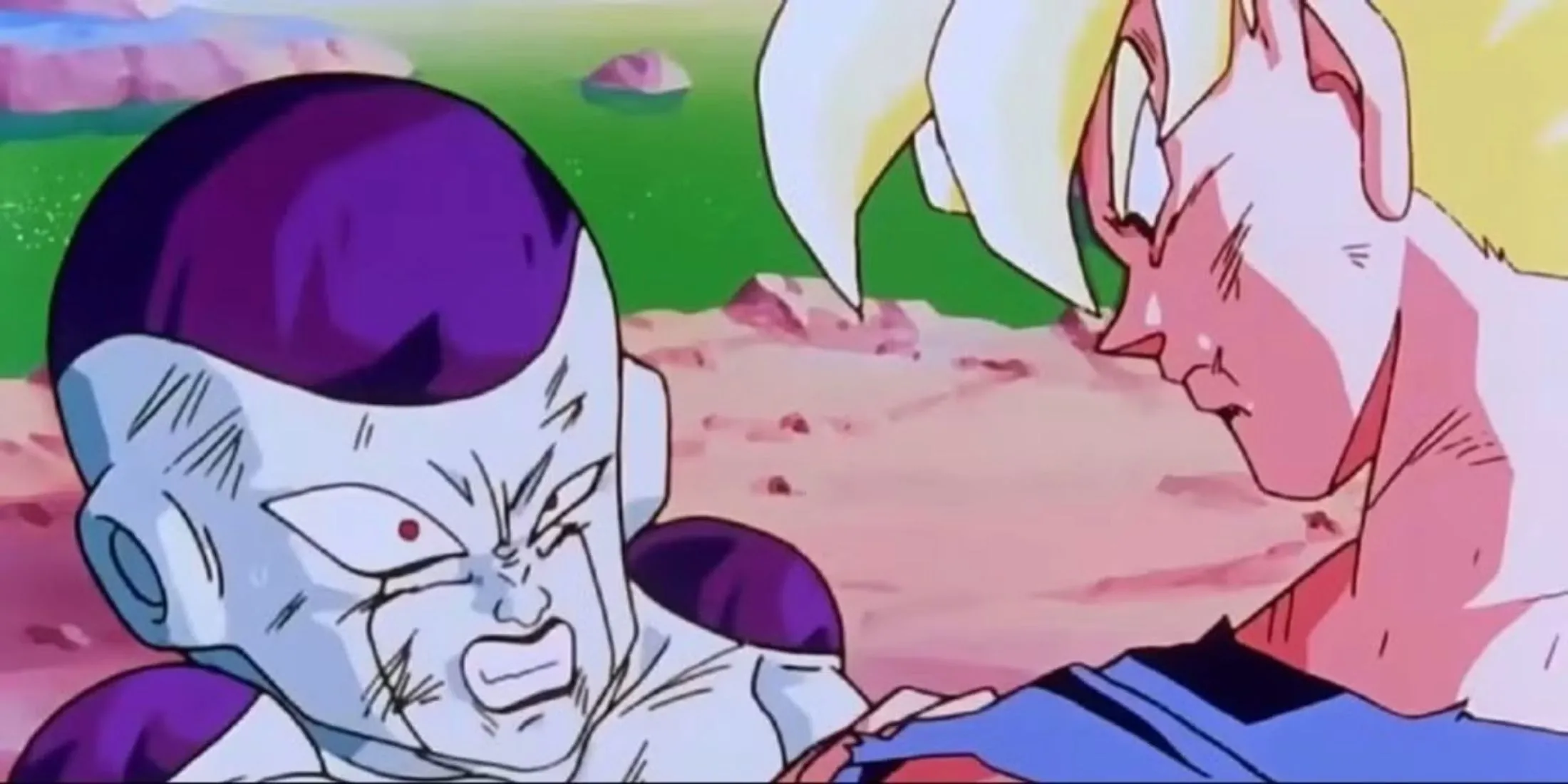 Son Goku lần đầu biến hình Super Saiyan chiến đấu với Frieza trên Namek