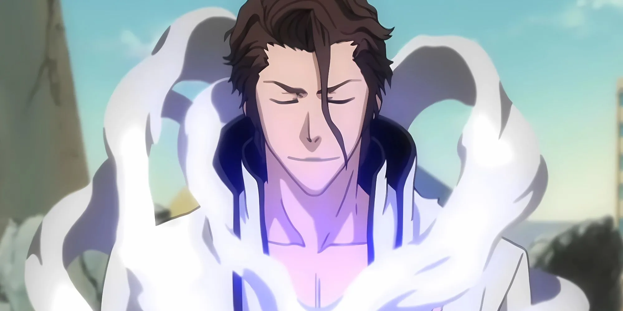 Sosuke Aizen (Bleach) đằng sau cặp kính là âm mưu thao túng cả Linh Giới bằng Kyoka Suigetsu.