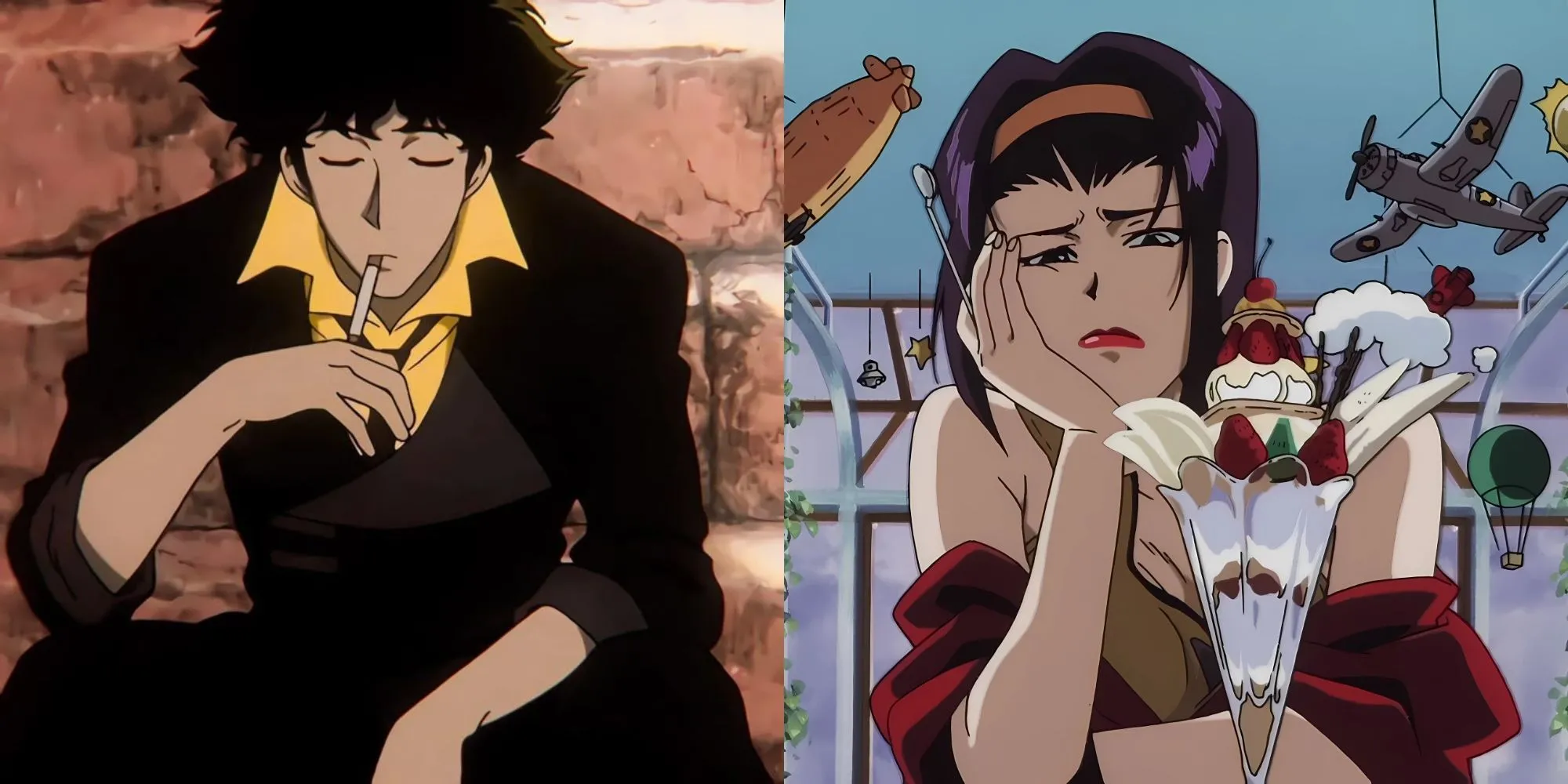 Spike Spiegel và phi hành đoàn Bebop lang thang khắp vũ trụ trong Cowboy Bebop