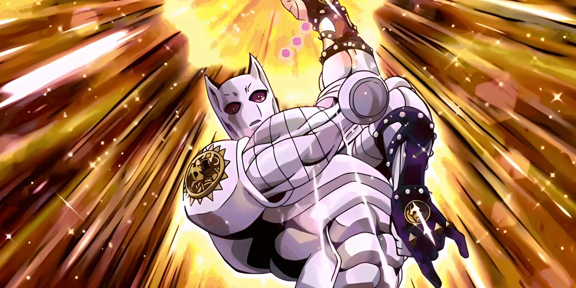 Stand Killer Queen với tư thế chéo góc đầy nguy hiểm trong JoJo phần 4