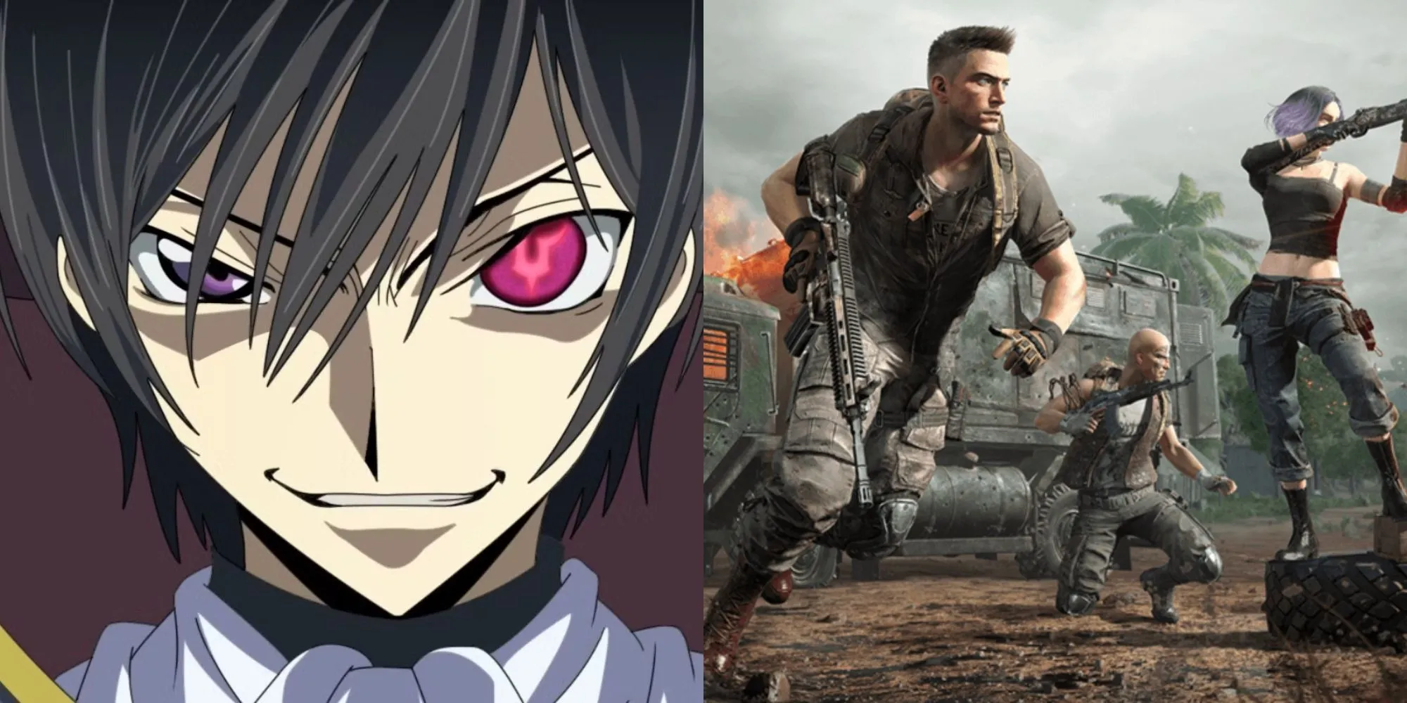 Tên game PUBG anime ZeroRequiem lấy cảm hứng từ Code Geass, minh họa chiến thuật